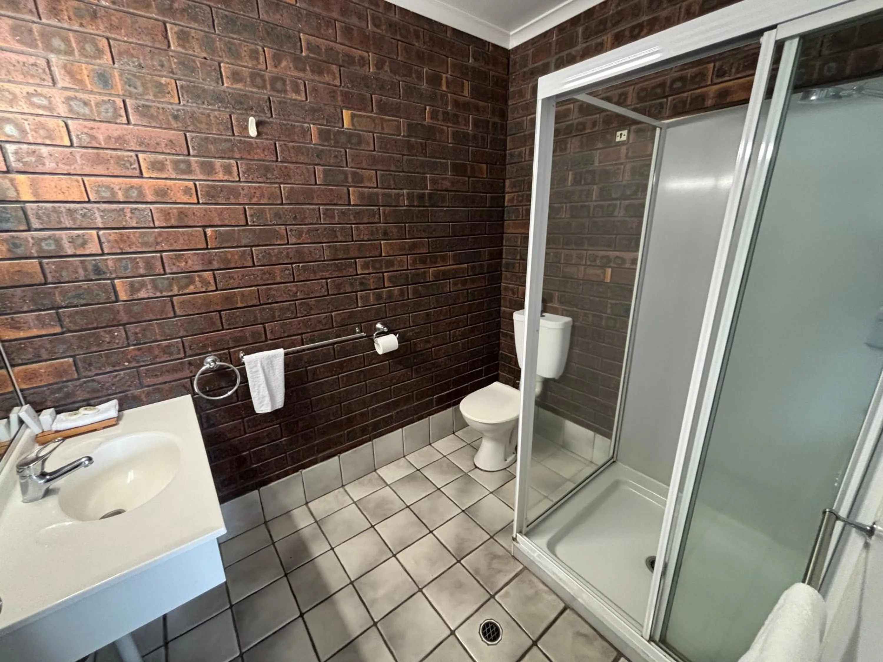 Toilet in Shakespeare Motel