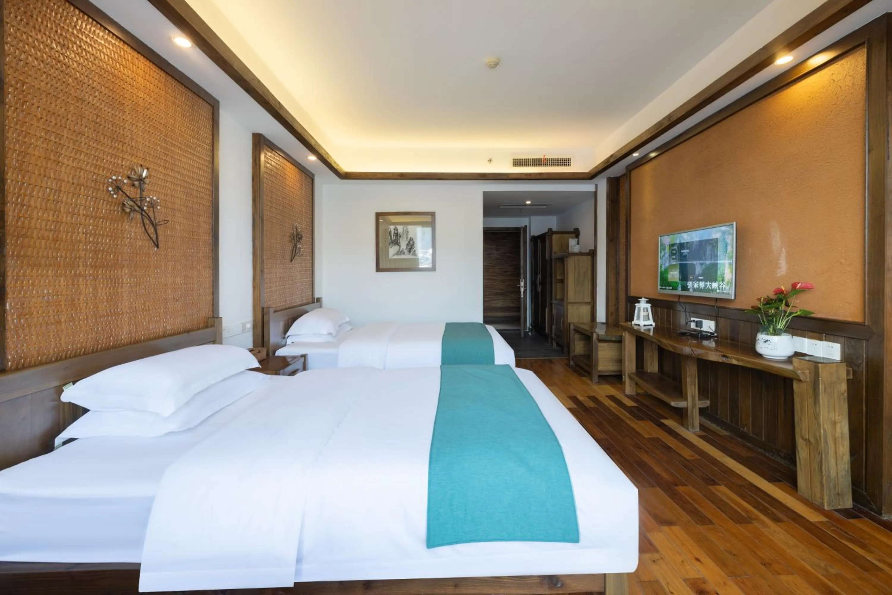 Bed in SecGarden Boutique Hotel