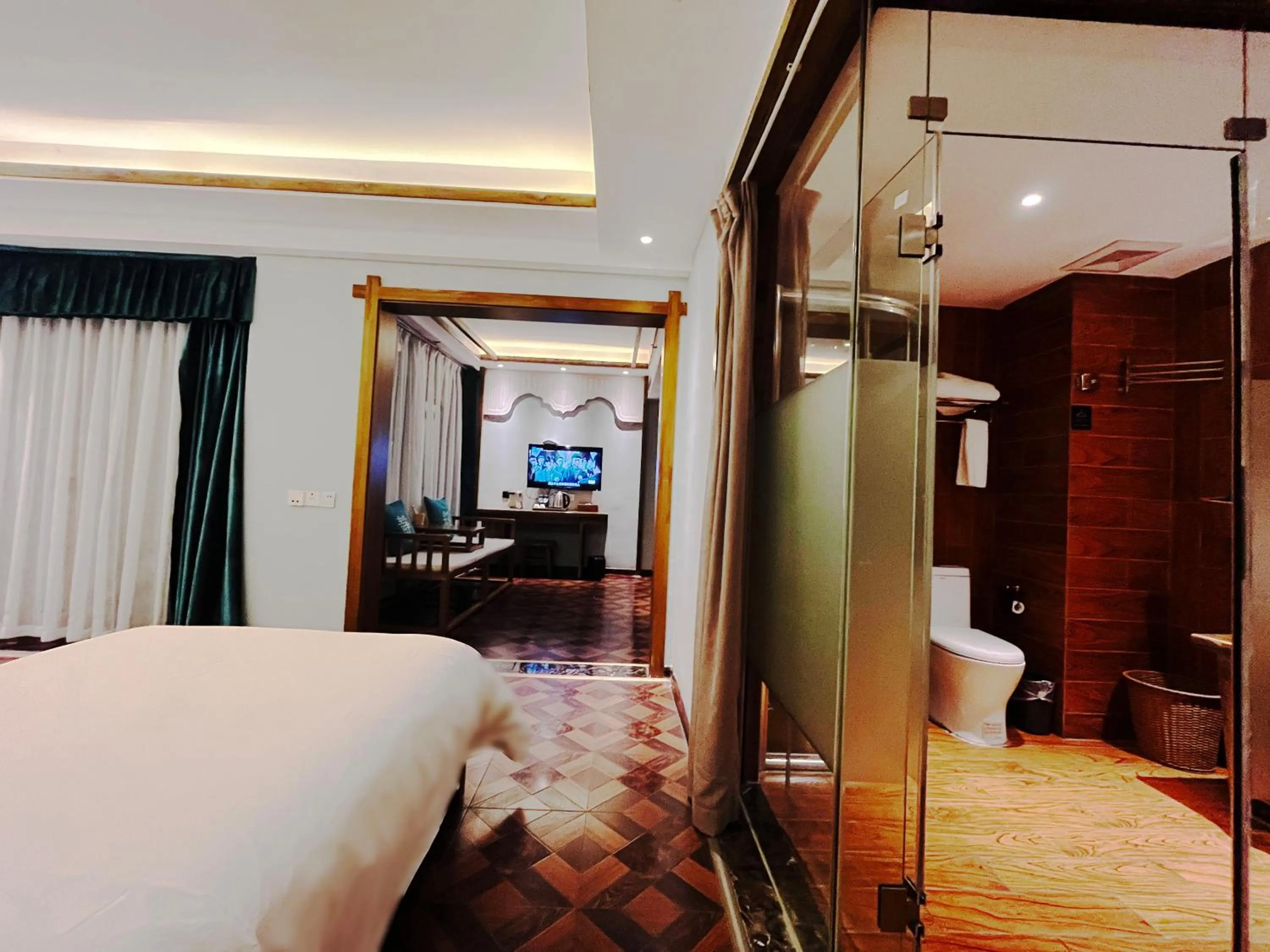 Bathroom, Bed in SecGarden Boutique Hotel