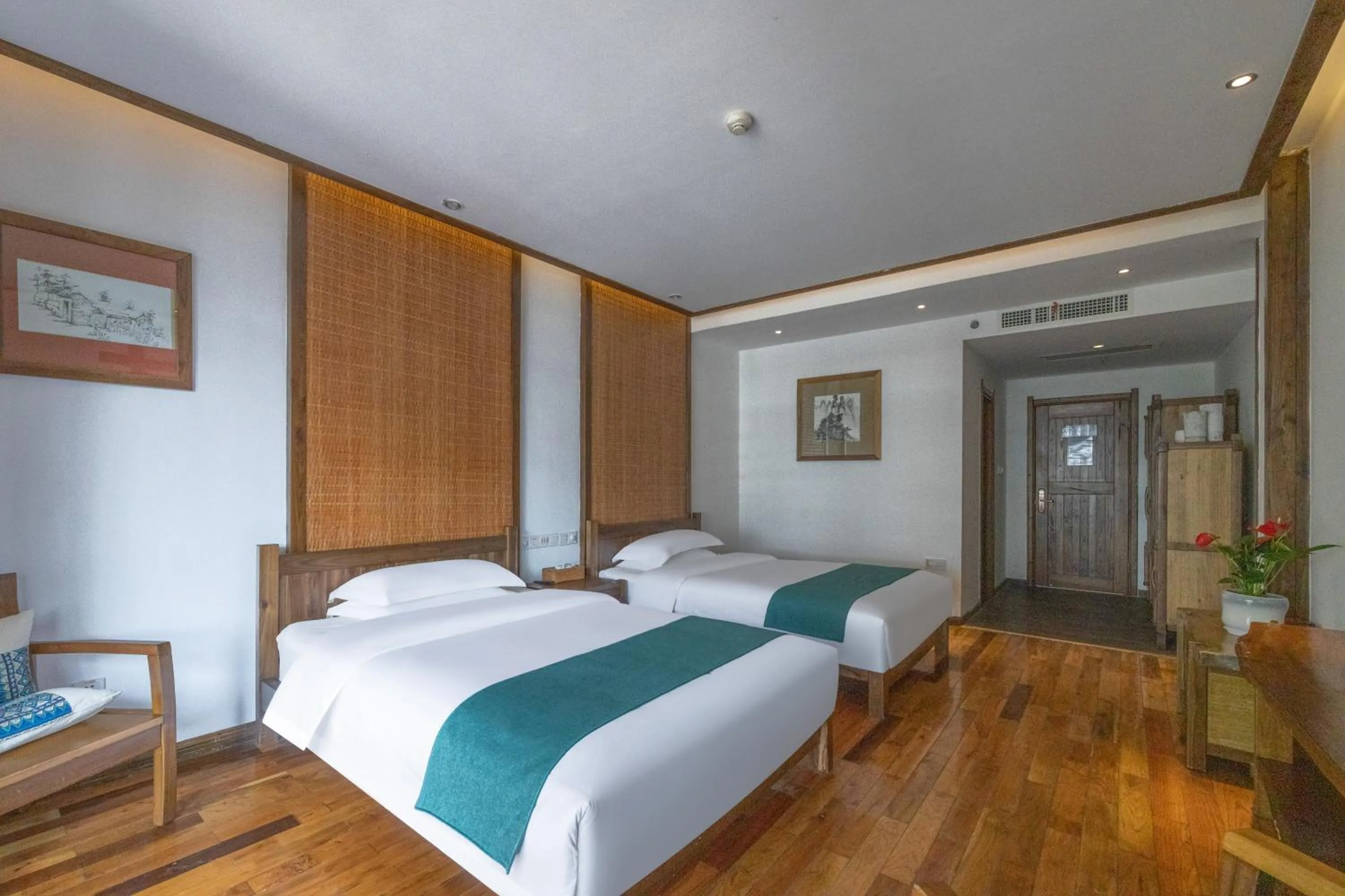 Bed in SecGarden Boutique Hotel