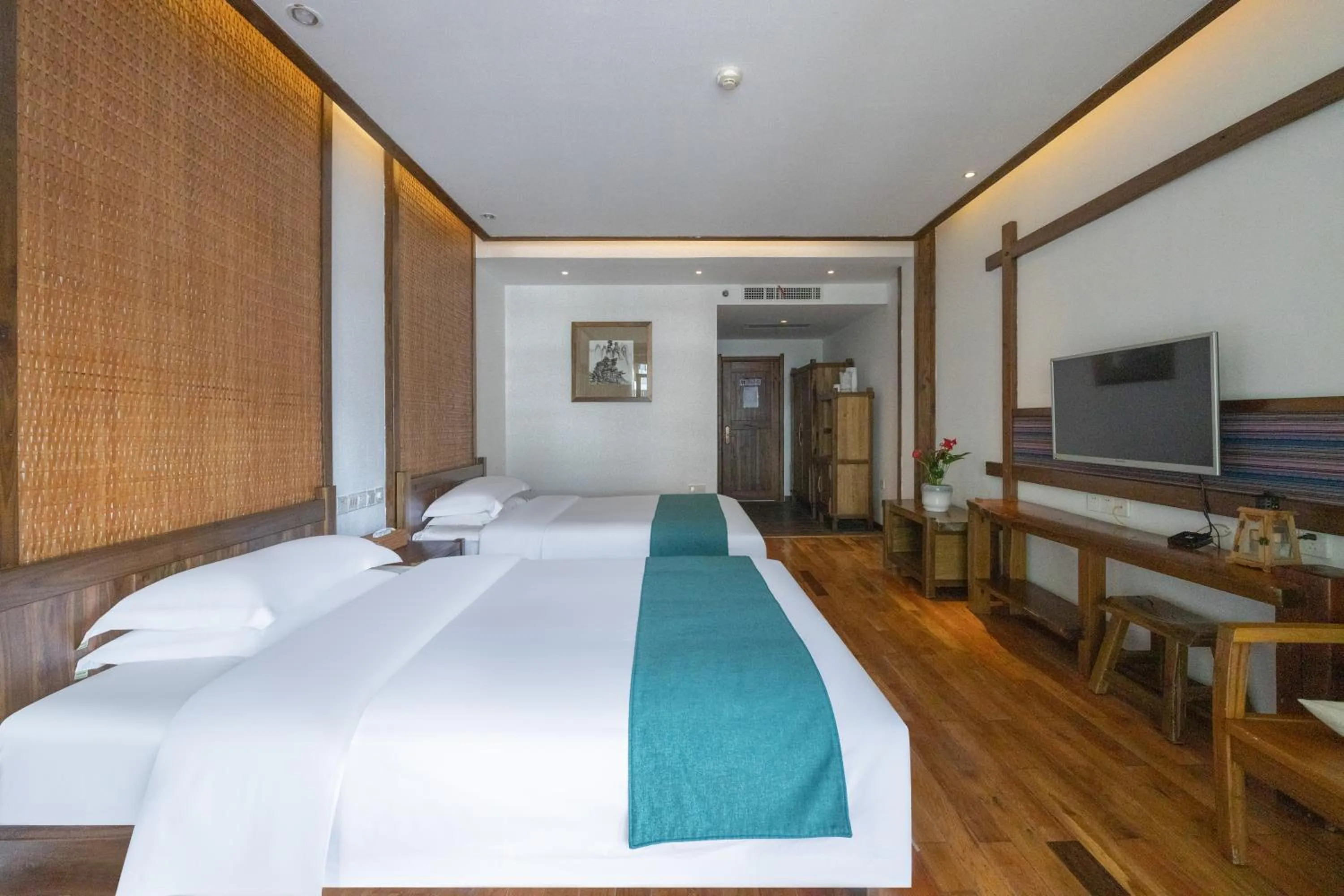 Bed in SecGarden Boutique Hotel