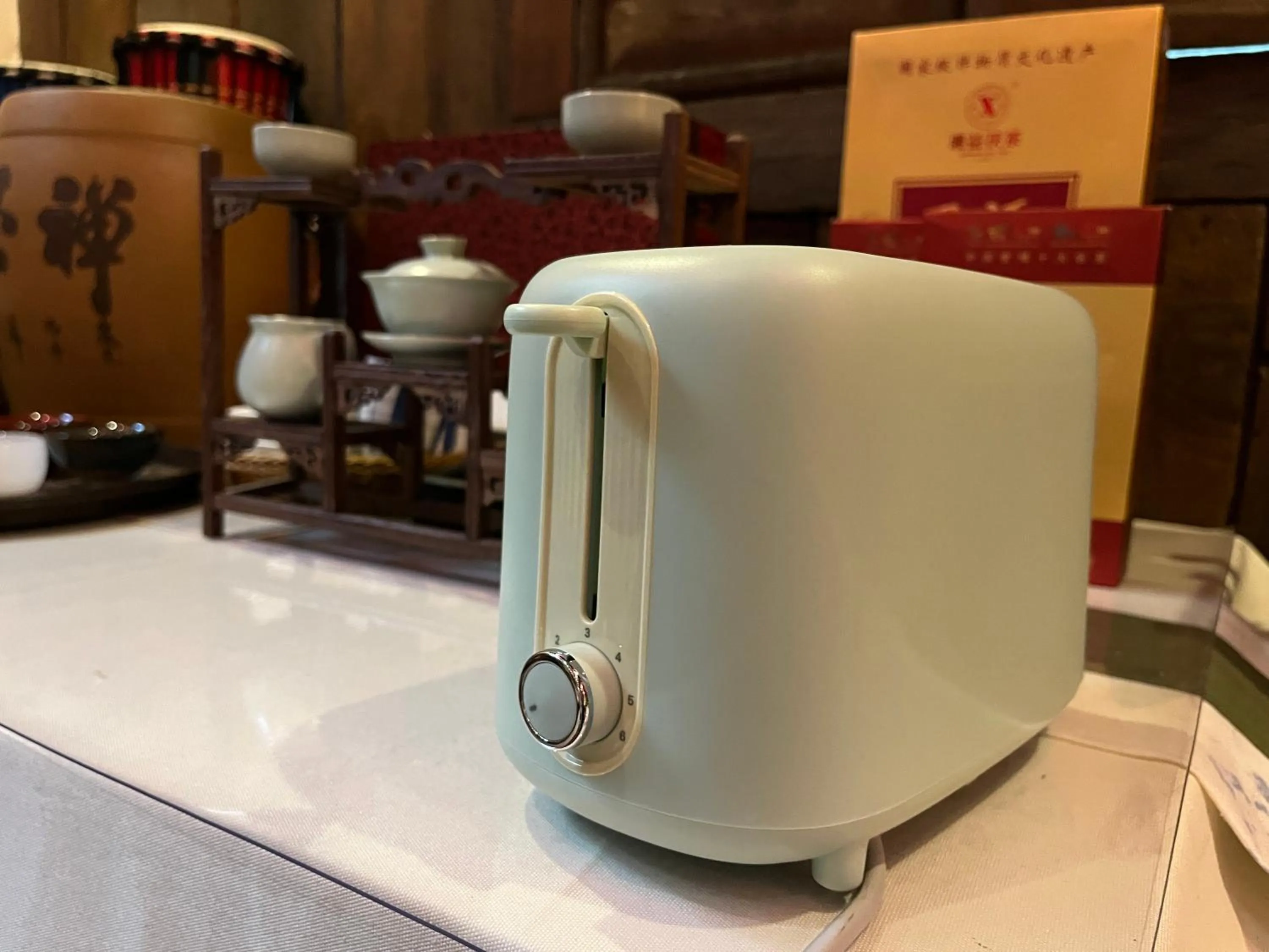 Kitchen or kitchenette in SecGarden Boutique Hotel