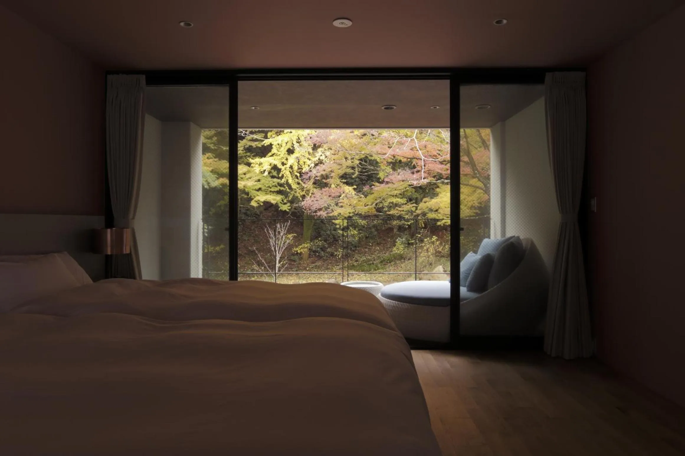 Photo of the whole room, Bed in Boscage Kariya
