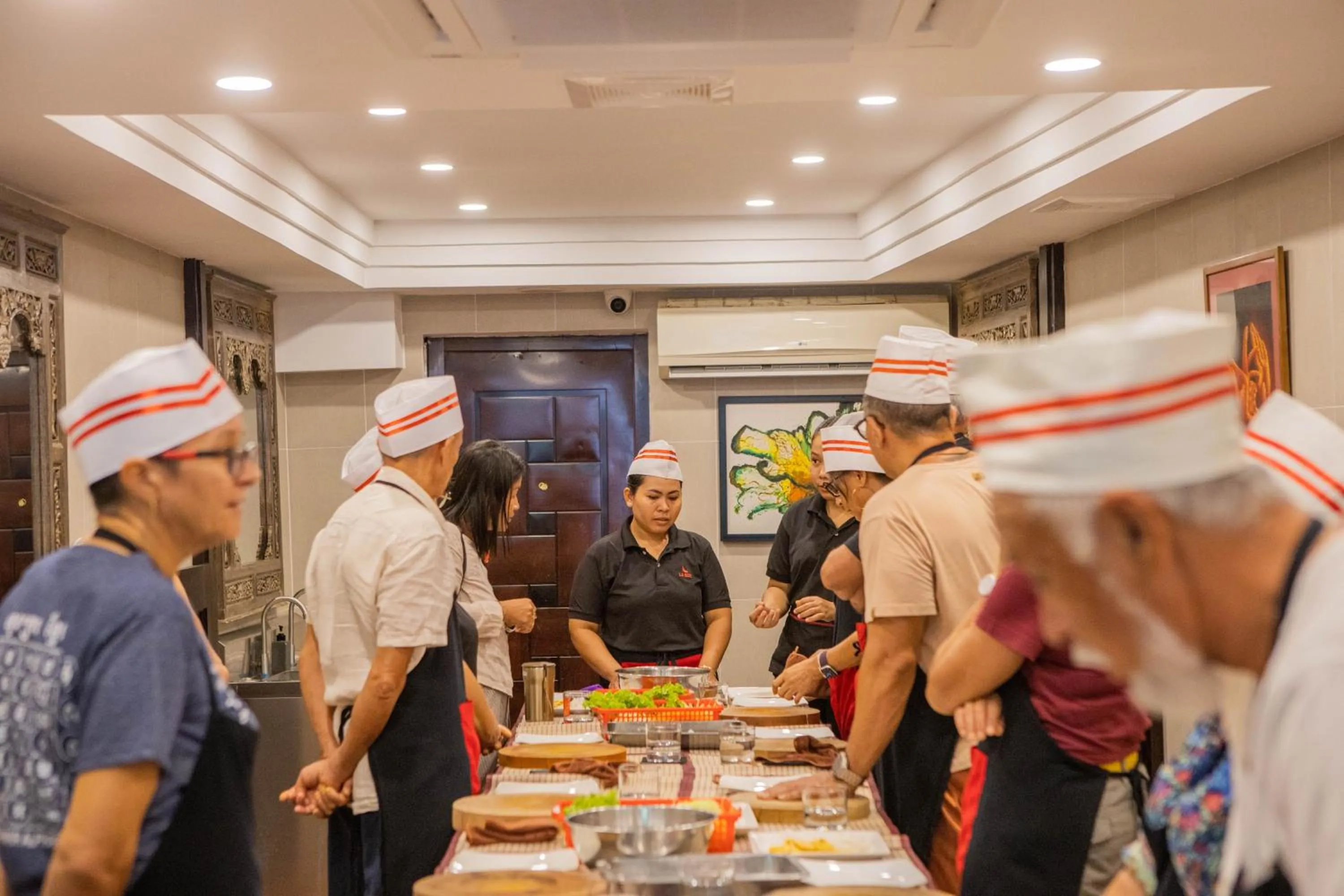 People in La Rose Suites