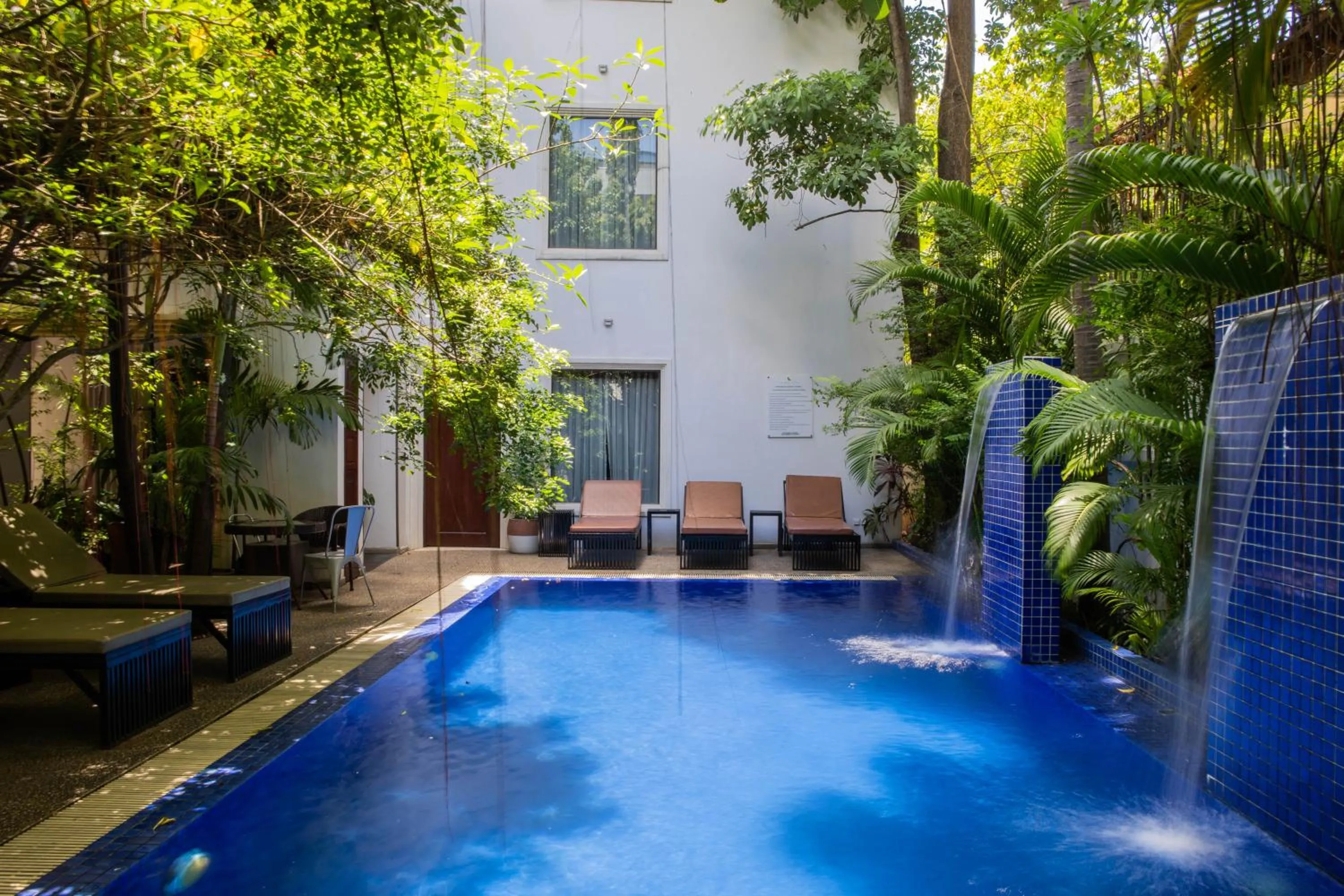 Garden in La Rose Suites