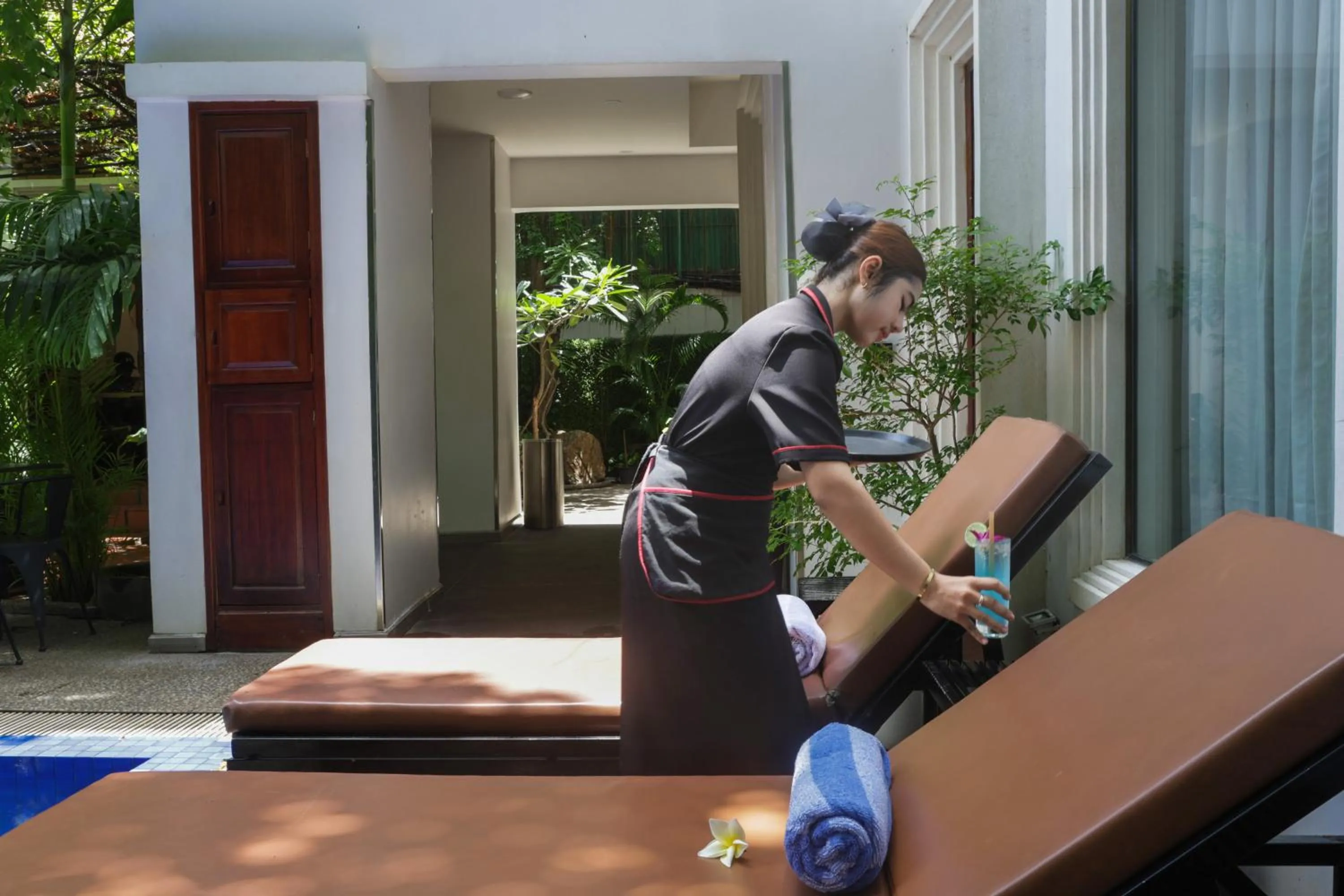 Staff in La Rose Suites