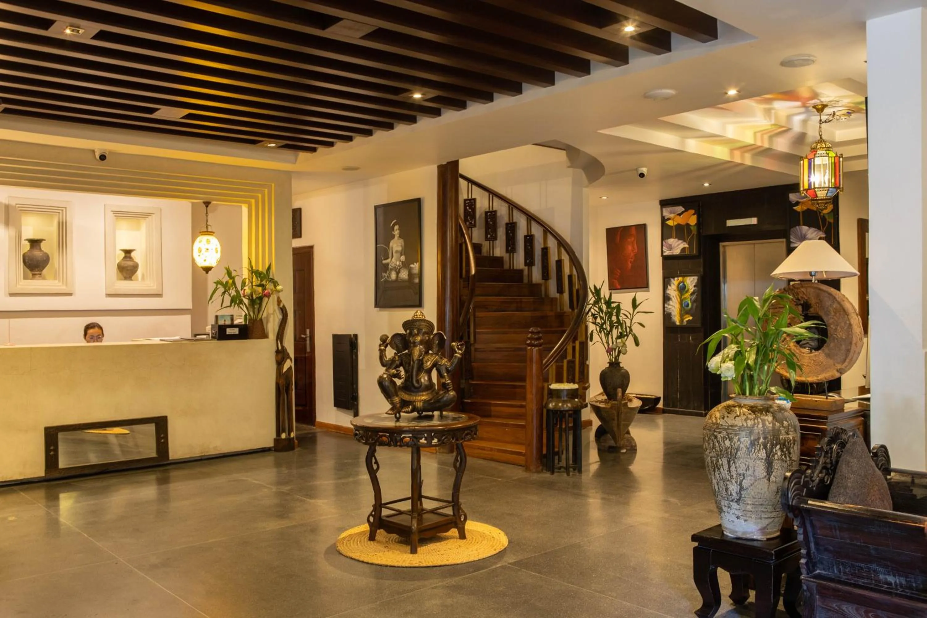 Lobby or reception in La Rose Suites