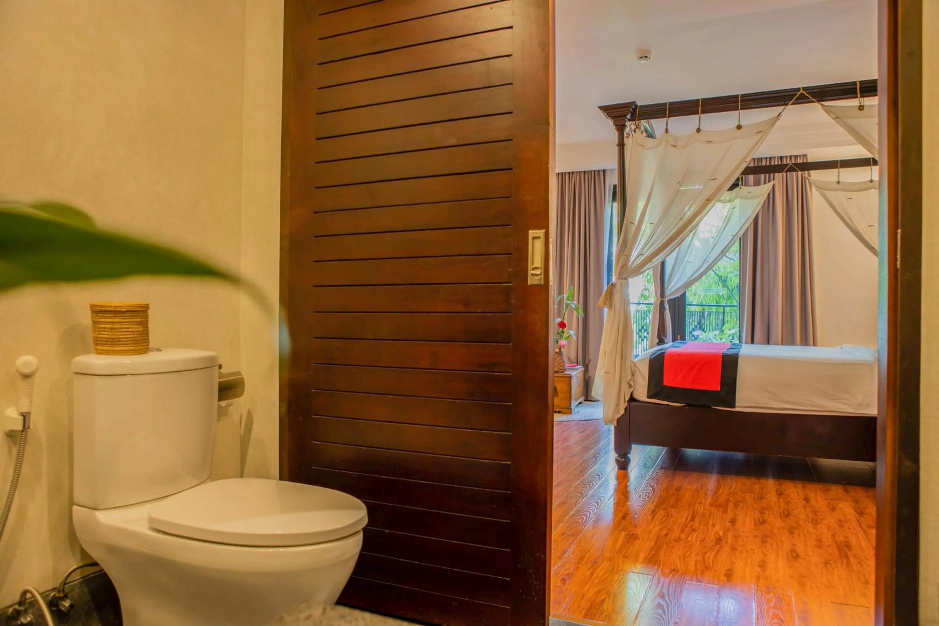 Bed in La Rose Suites