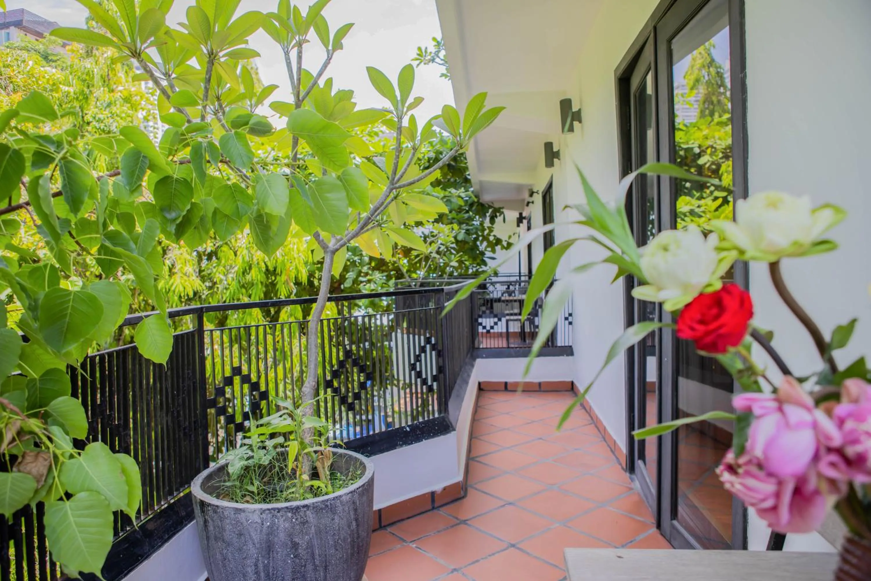 Balcony/Terrace in La Rose Suites