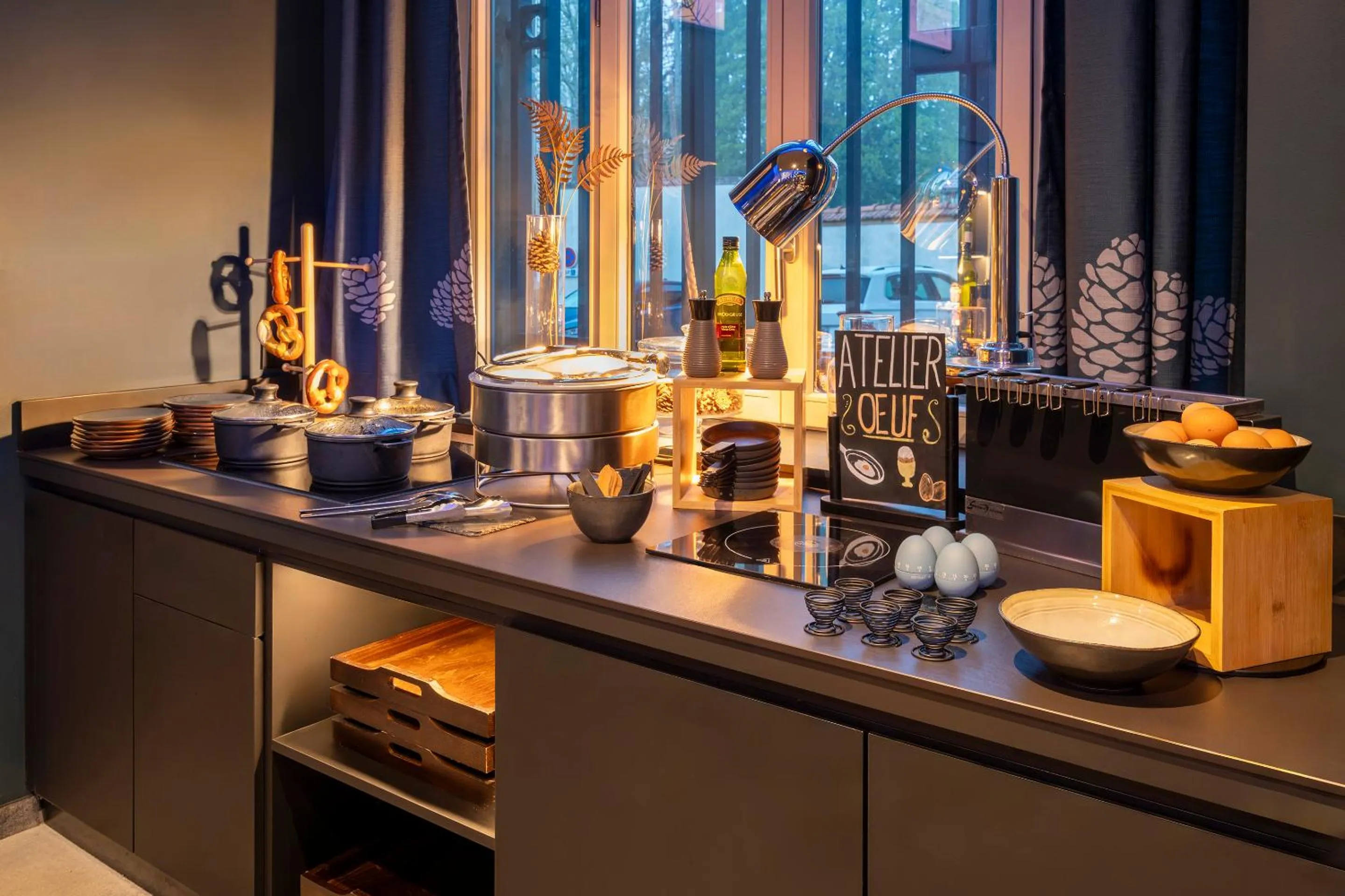 Breakfast in Best Western Premier Le Chapitre Hotel and Spa