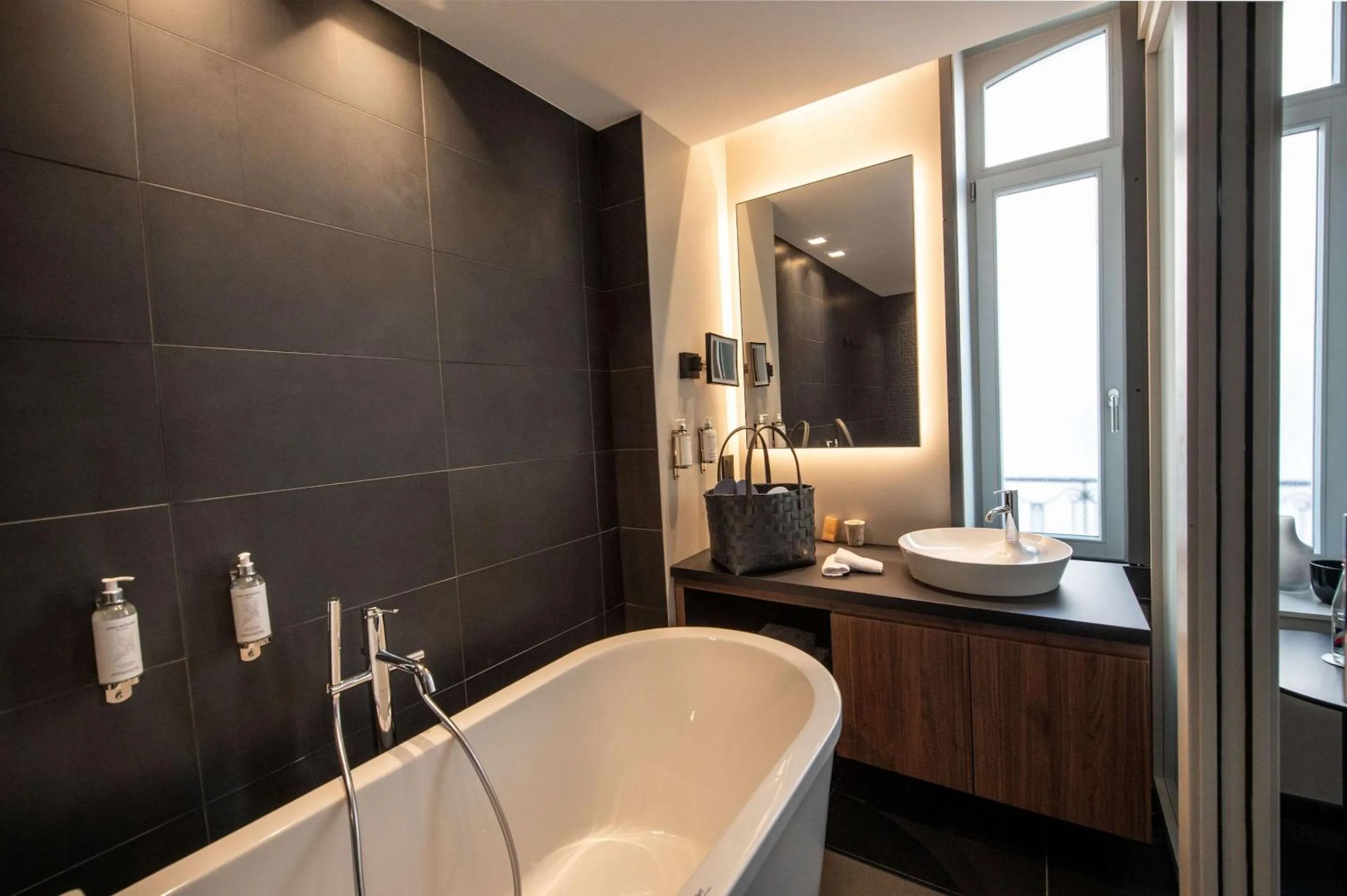 Bathroom in Best Western Premier Le Chapitre Hotel and Spa