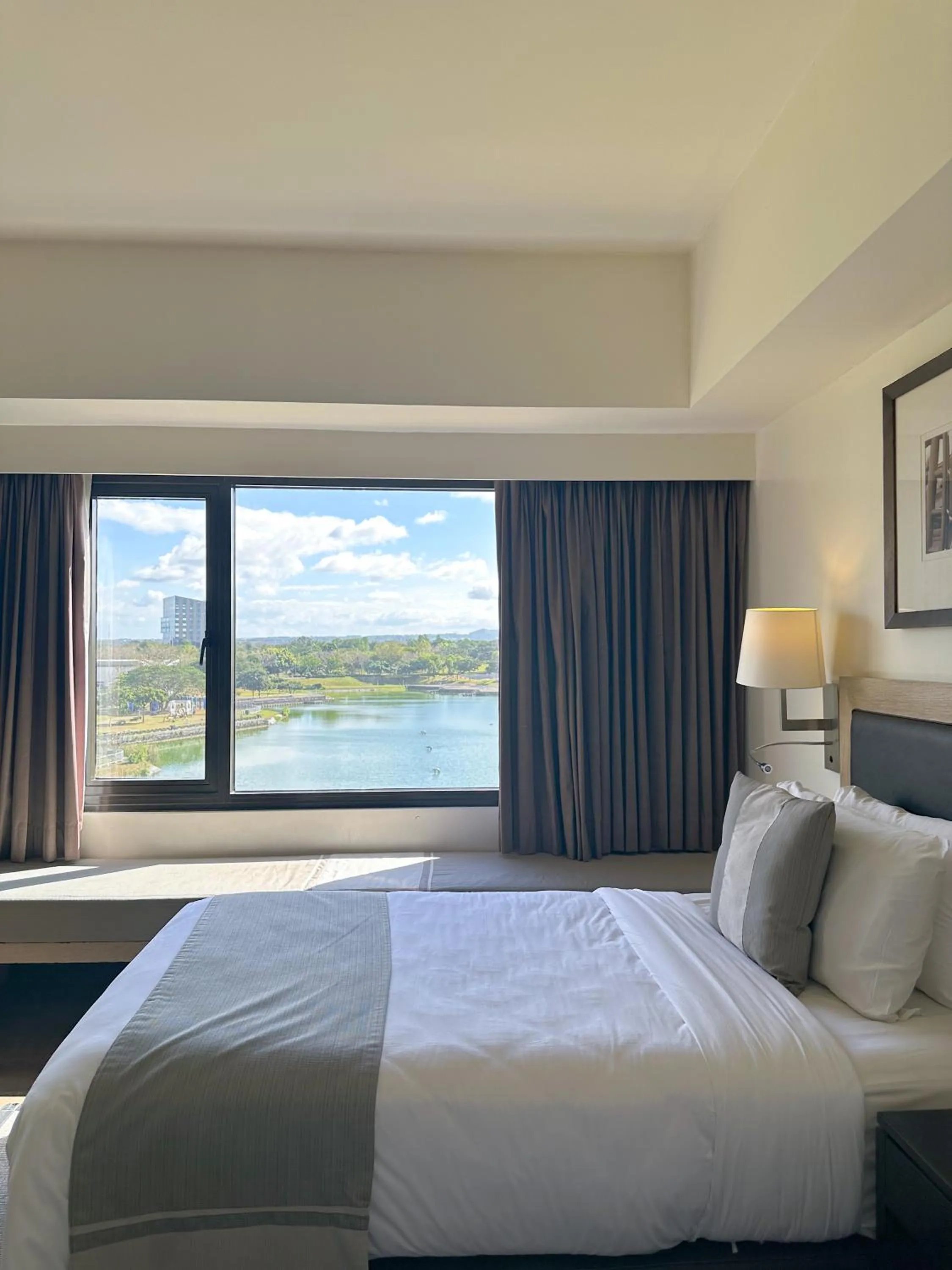 View (from property/room), Bed in Seda Nuvali Laguna