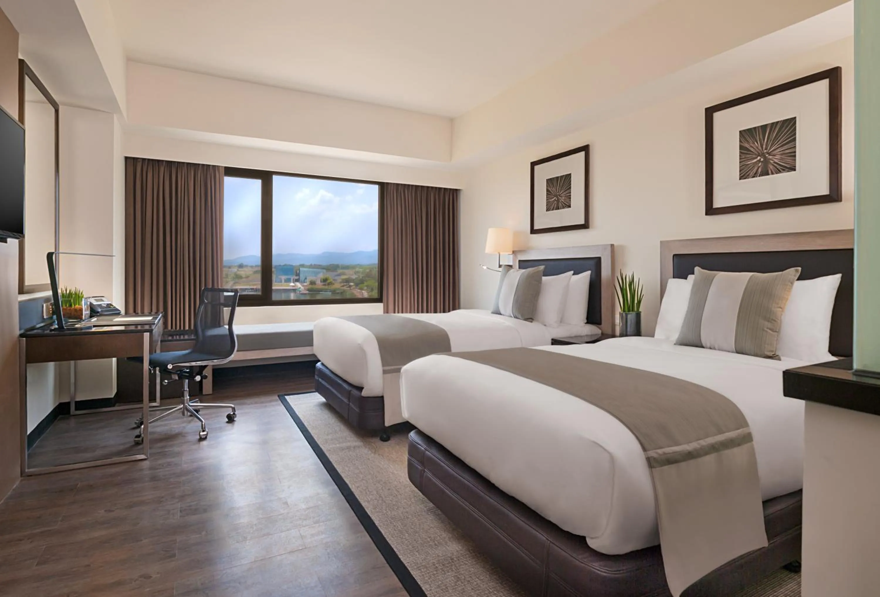 Bedroom, Bed in Seda Nuvali Laguna