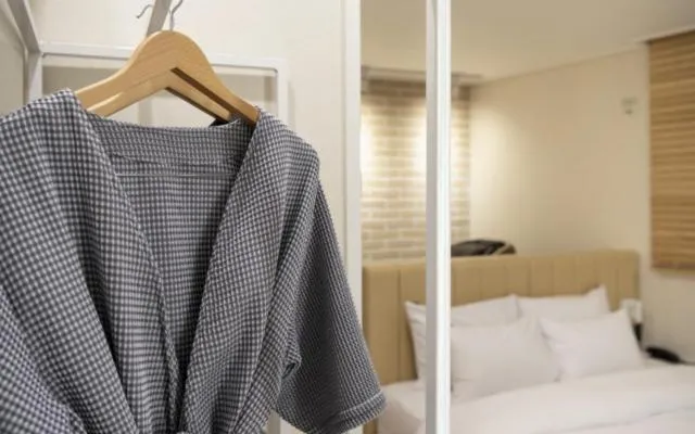 Bed in Hotel Yaja Gwangalli