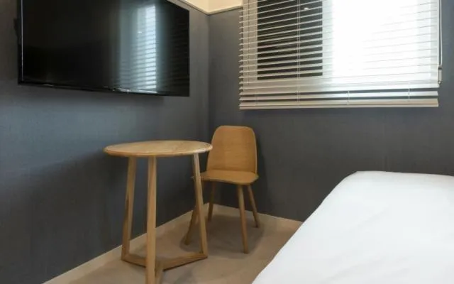 Bed in Hotel Yaja Gwangalli