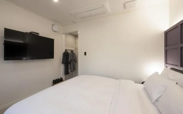 Bed in Hotel Yaja Gwangalli