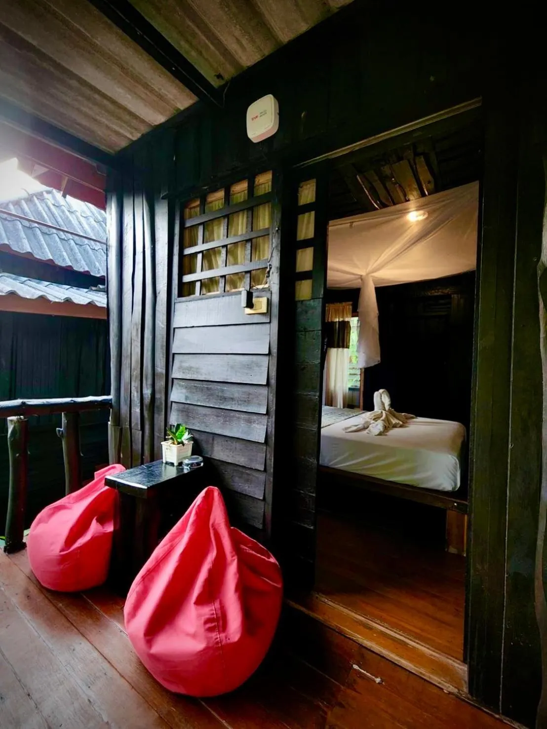 Bed in Leaf House Bungalows SHA PLUS approved