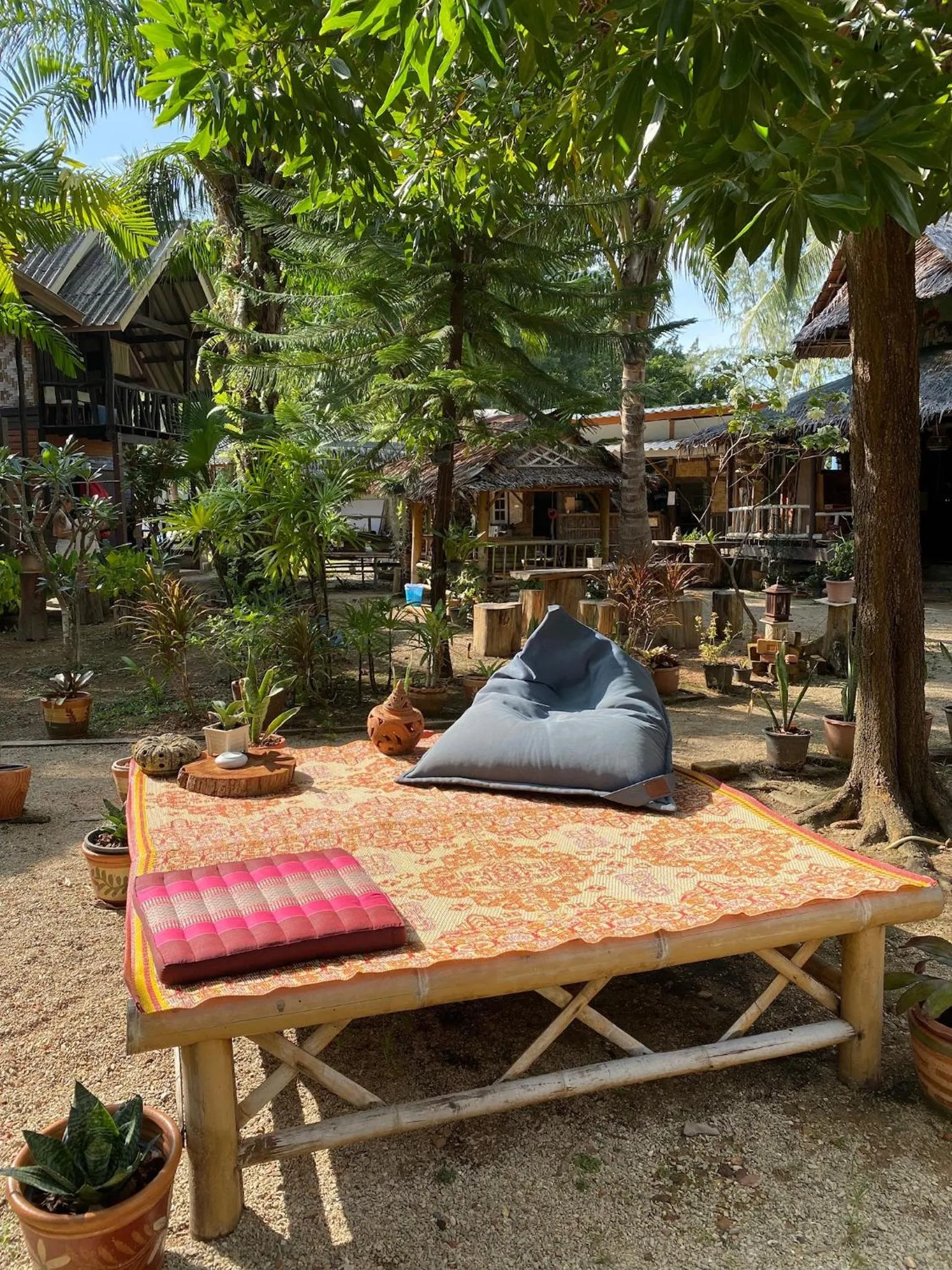 Patio in Leaf House Bungalows SHA PLUS approved