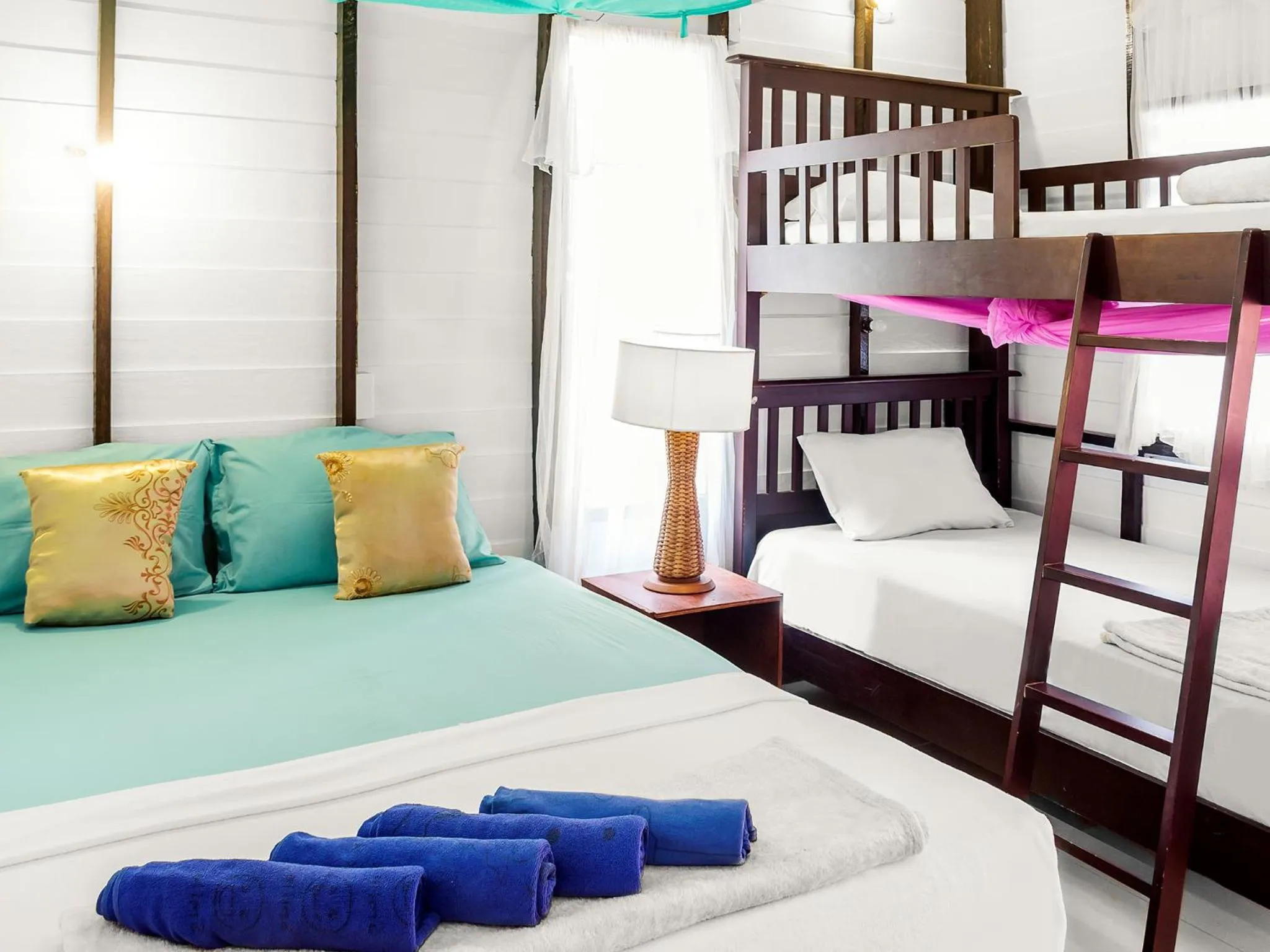 Bed in Leaf House Bungalows SHA PLUS approved