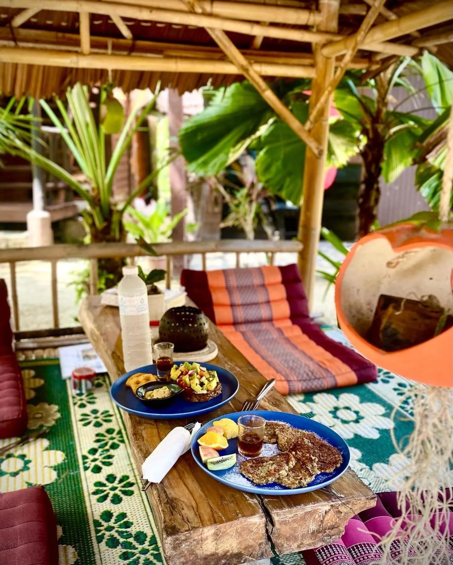 Food and drinks in Leaf House Bungalows SHA PLUS approved