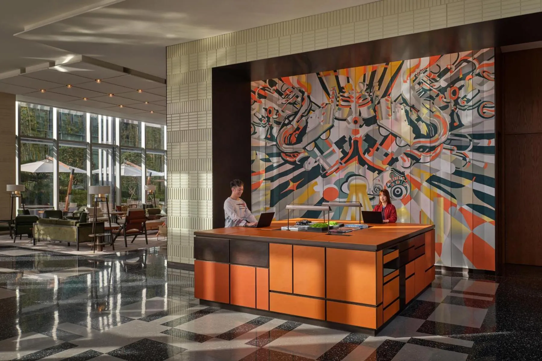 Lobby or reception in Hyatt Centric Gaoxin Xi'An