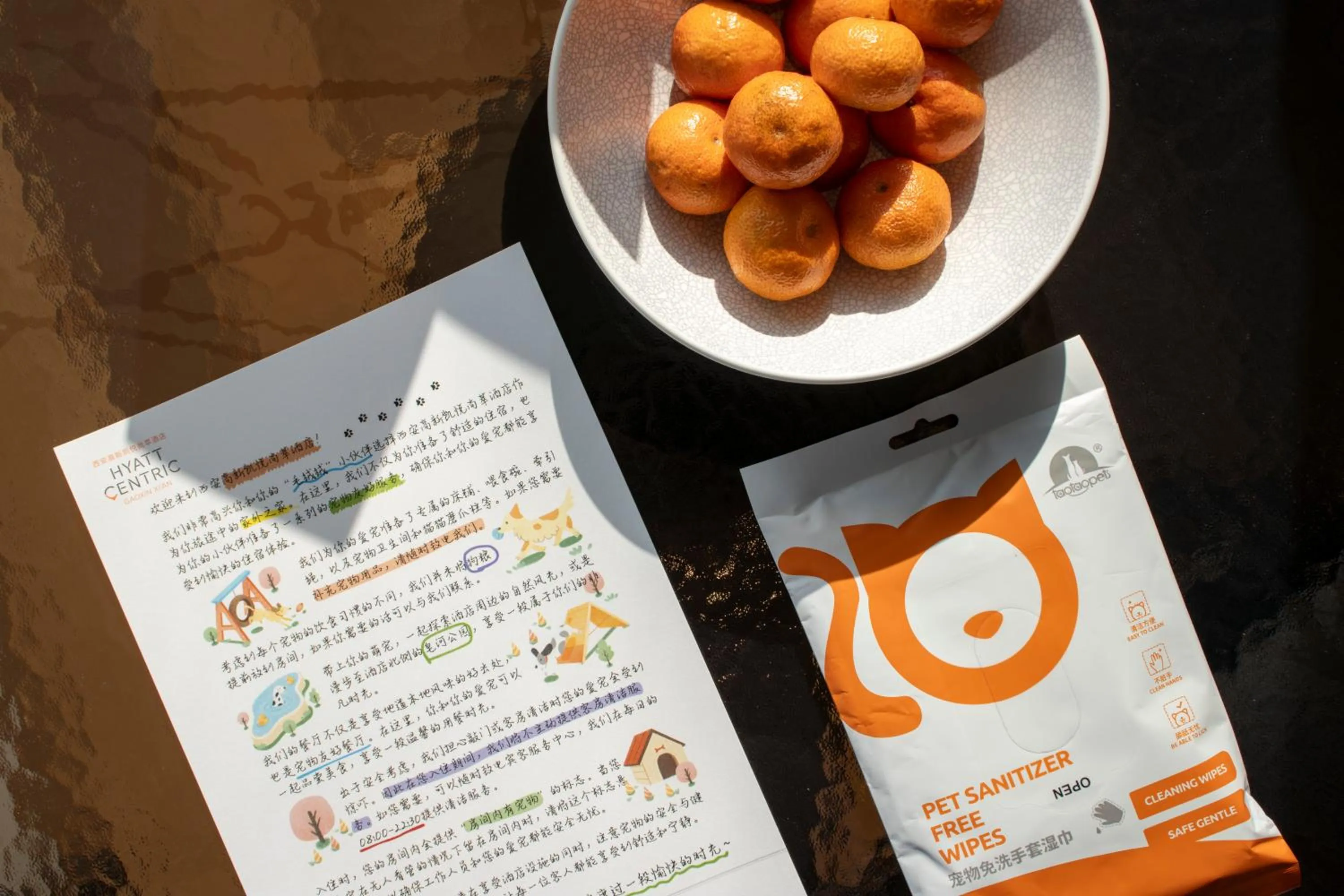 Text overlay in Hyatt Centric Gaoxin Xi'An