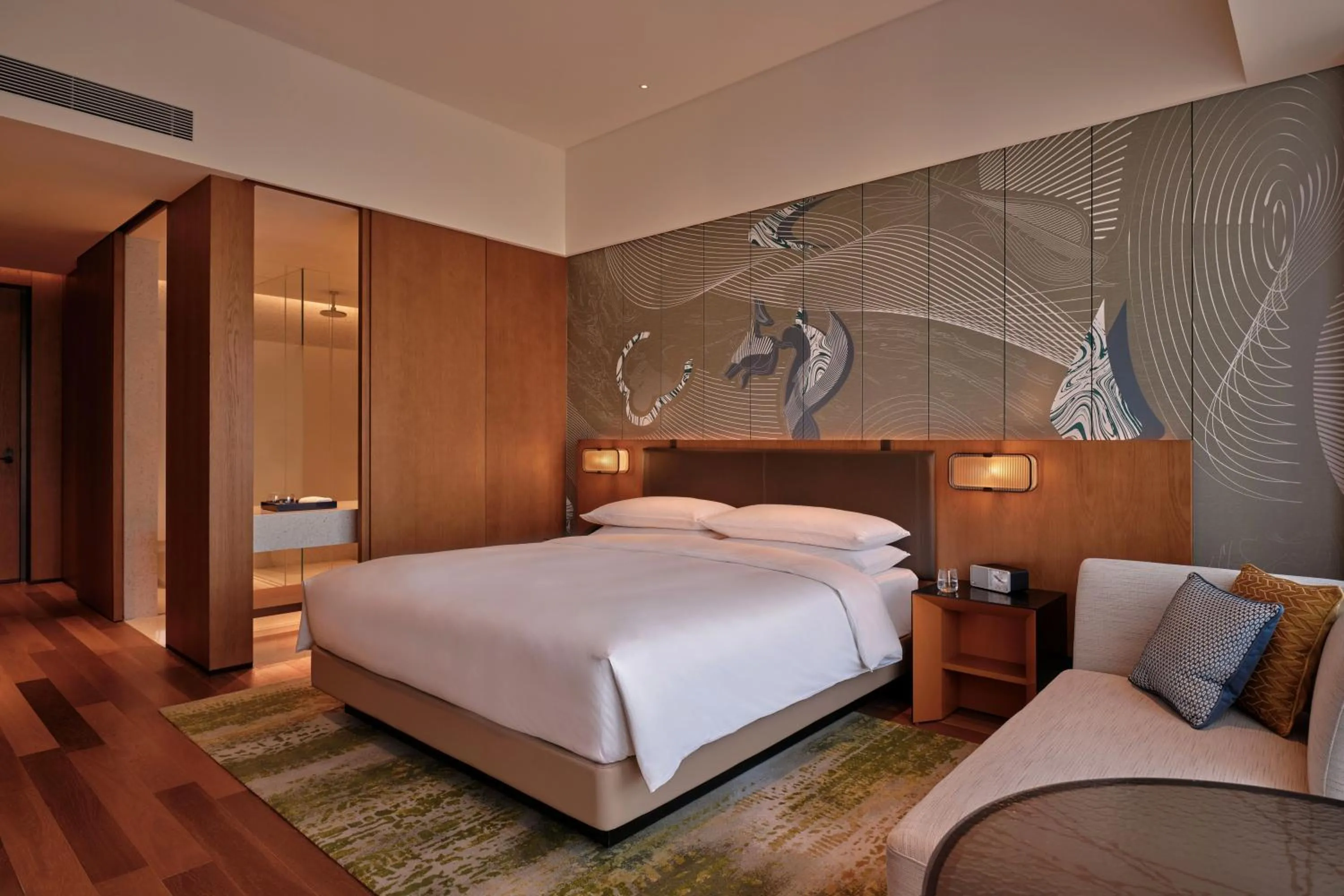 Bed in Hyatt Centric Gaoxin Xi'An