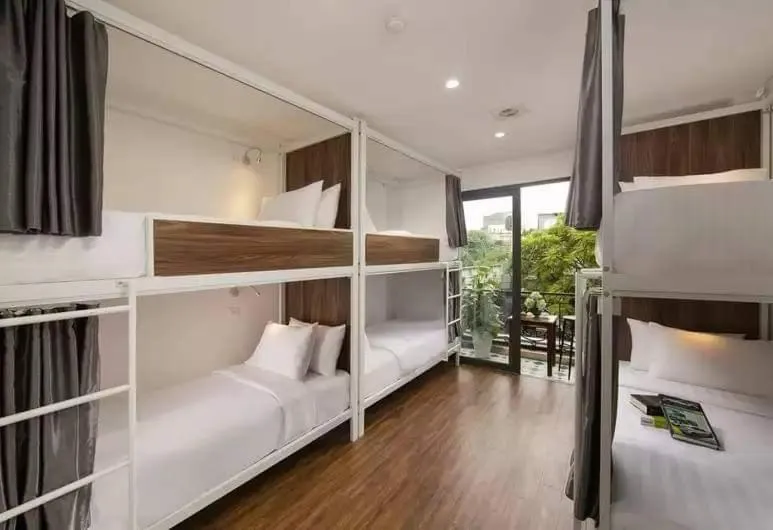 Bed in Hanoi Backpackersuite Hostel