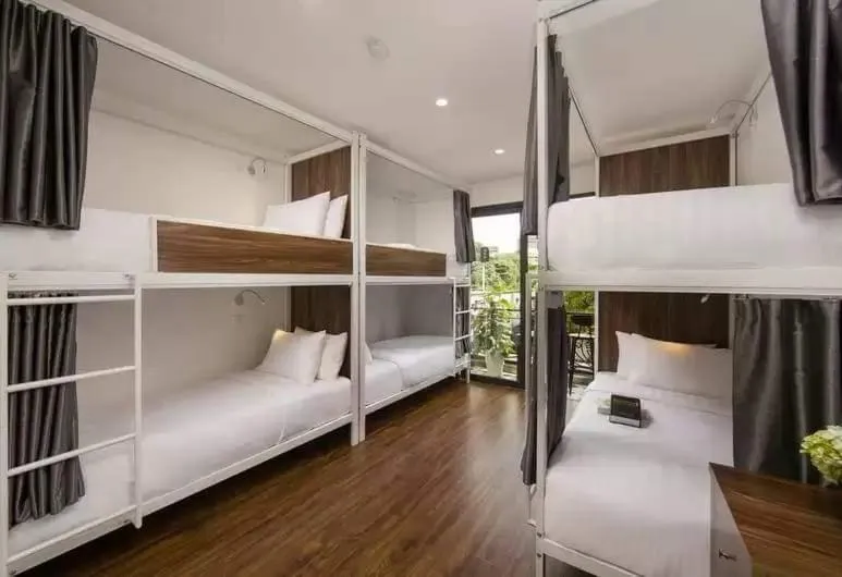 Bunk Bed in Hanoi Backpackersuite Hostel