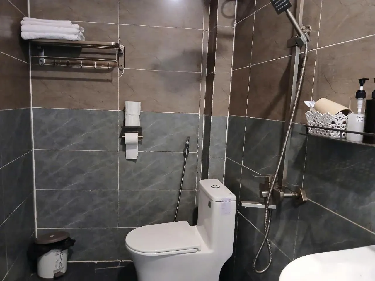 Shower in Catba Papillon Garden Bungalows & Resort