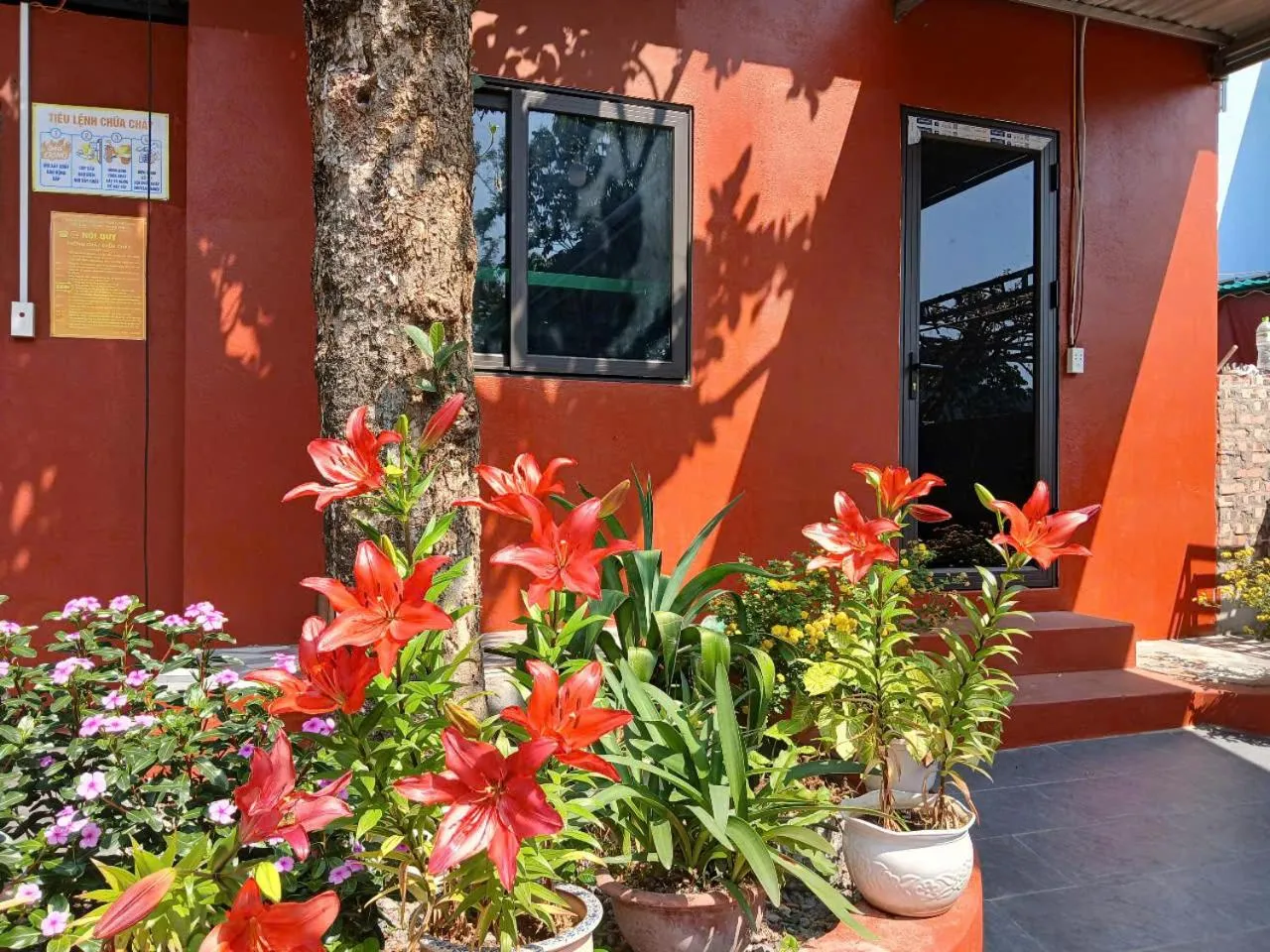 Bedroom in Catba Papillon Garden Bungalows & Resort