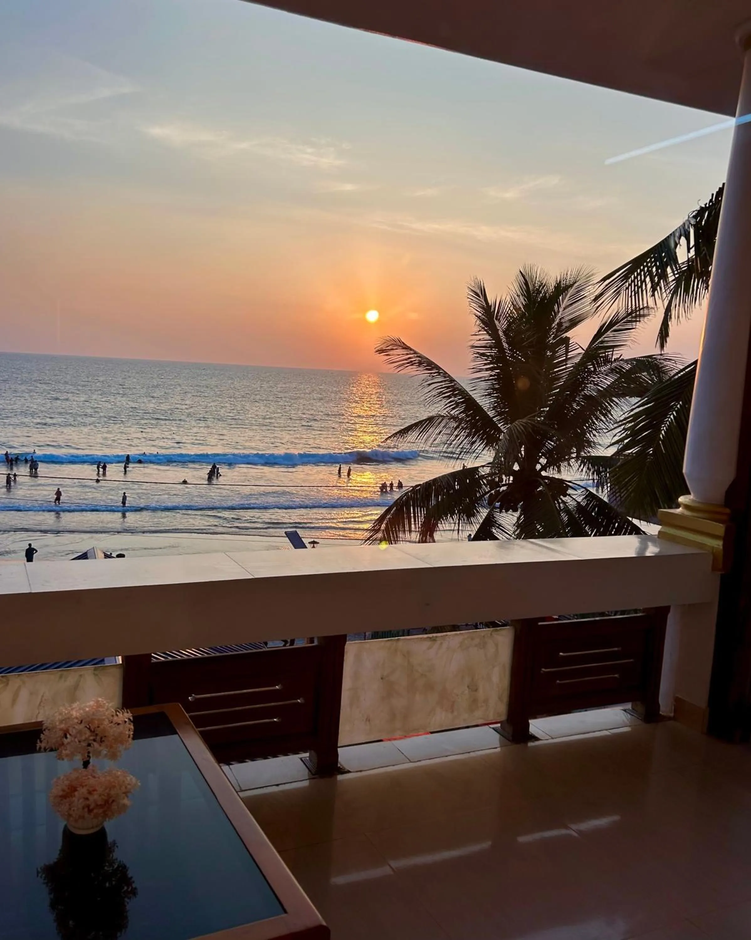 View (from property/room) in Hotel Sea View Palace - the beach hotel