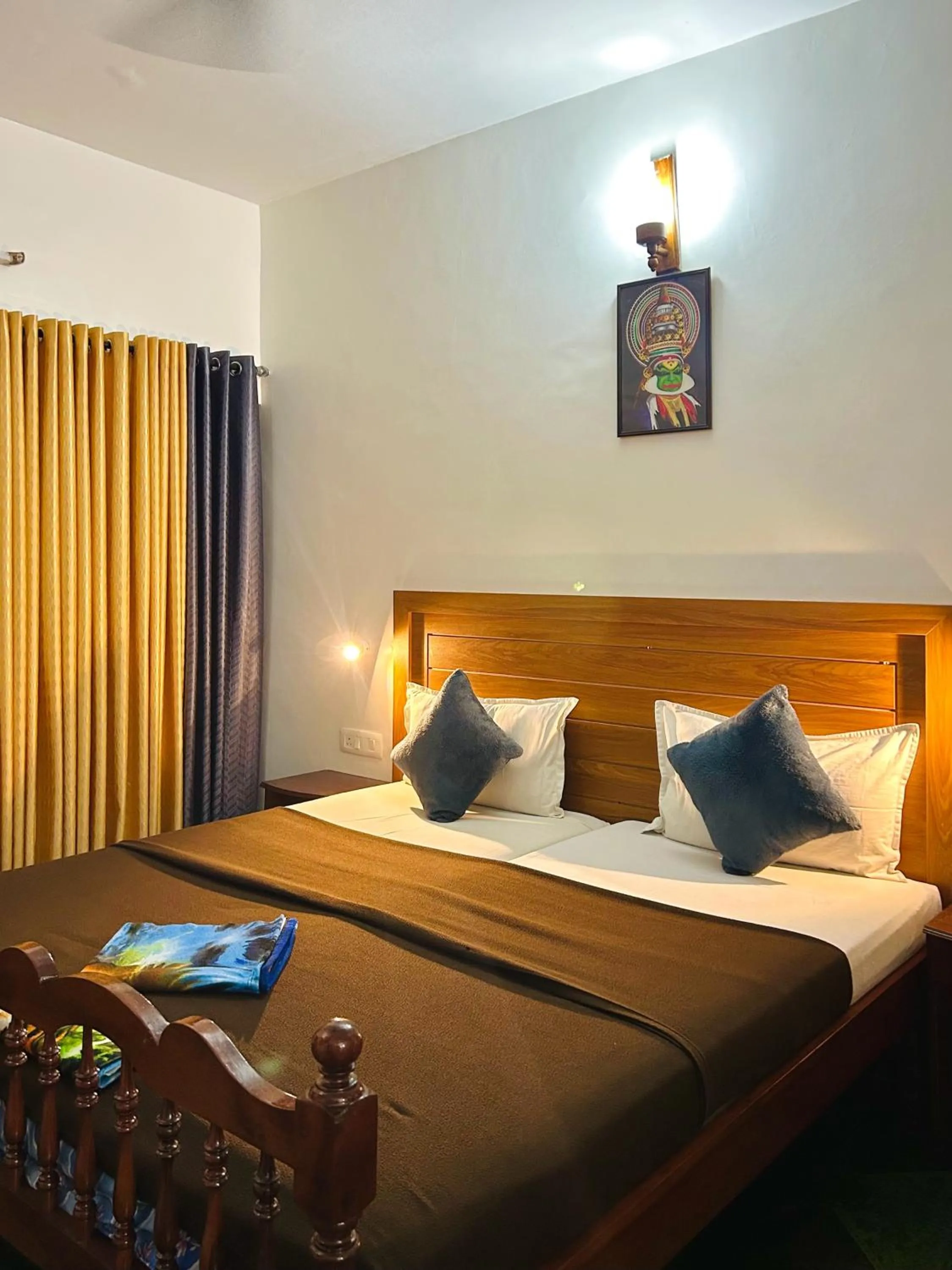 Bed in Hotel Sea View Palace - the beach hotel