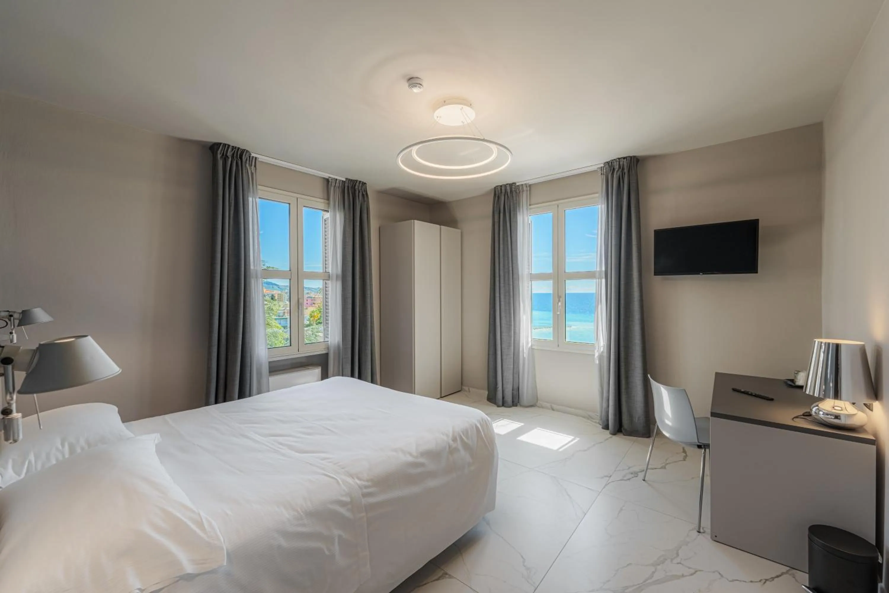 Bed in Hotel Villa Levi