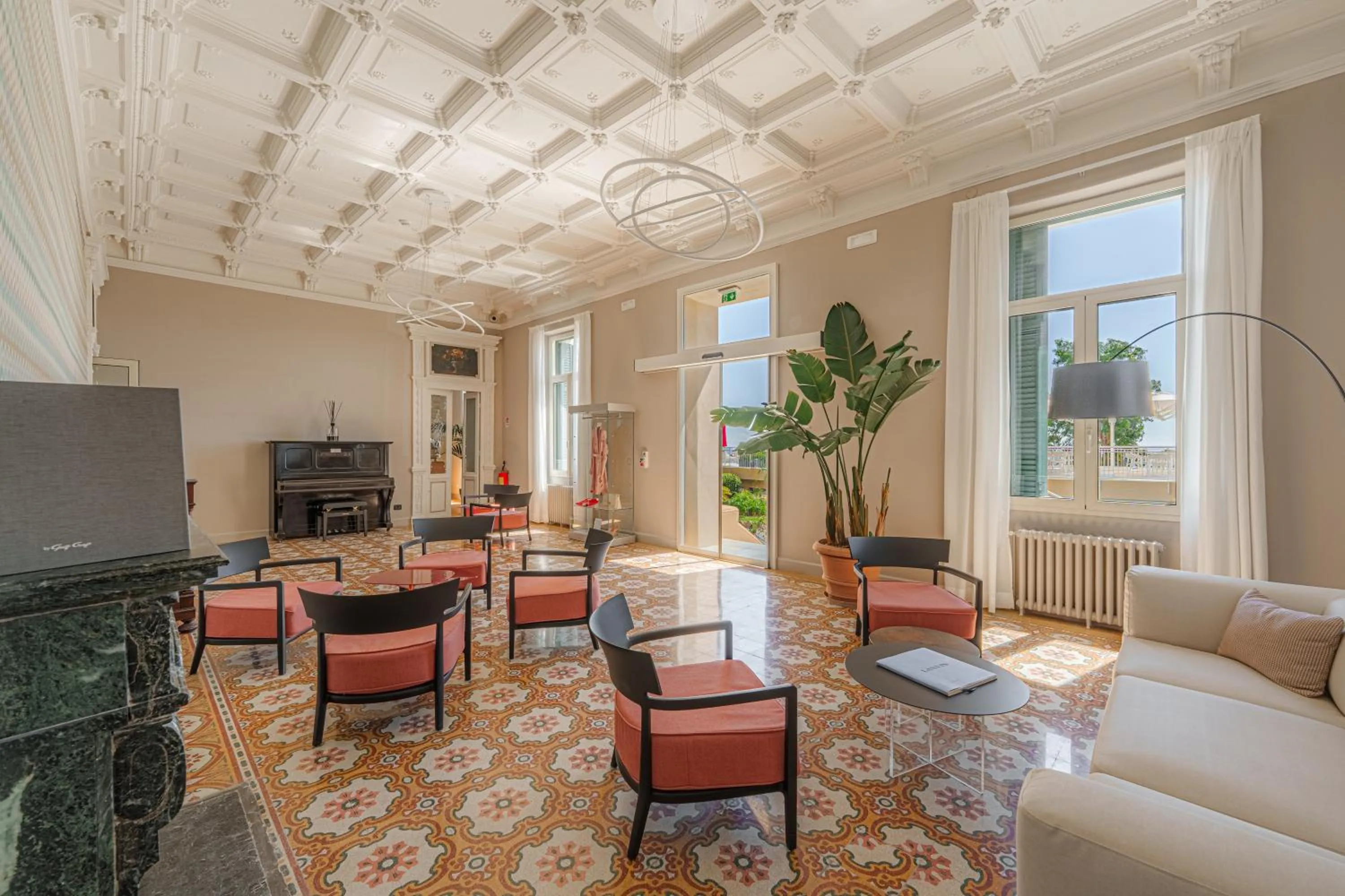 Lounge or bar in Hotel Villa Levi