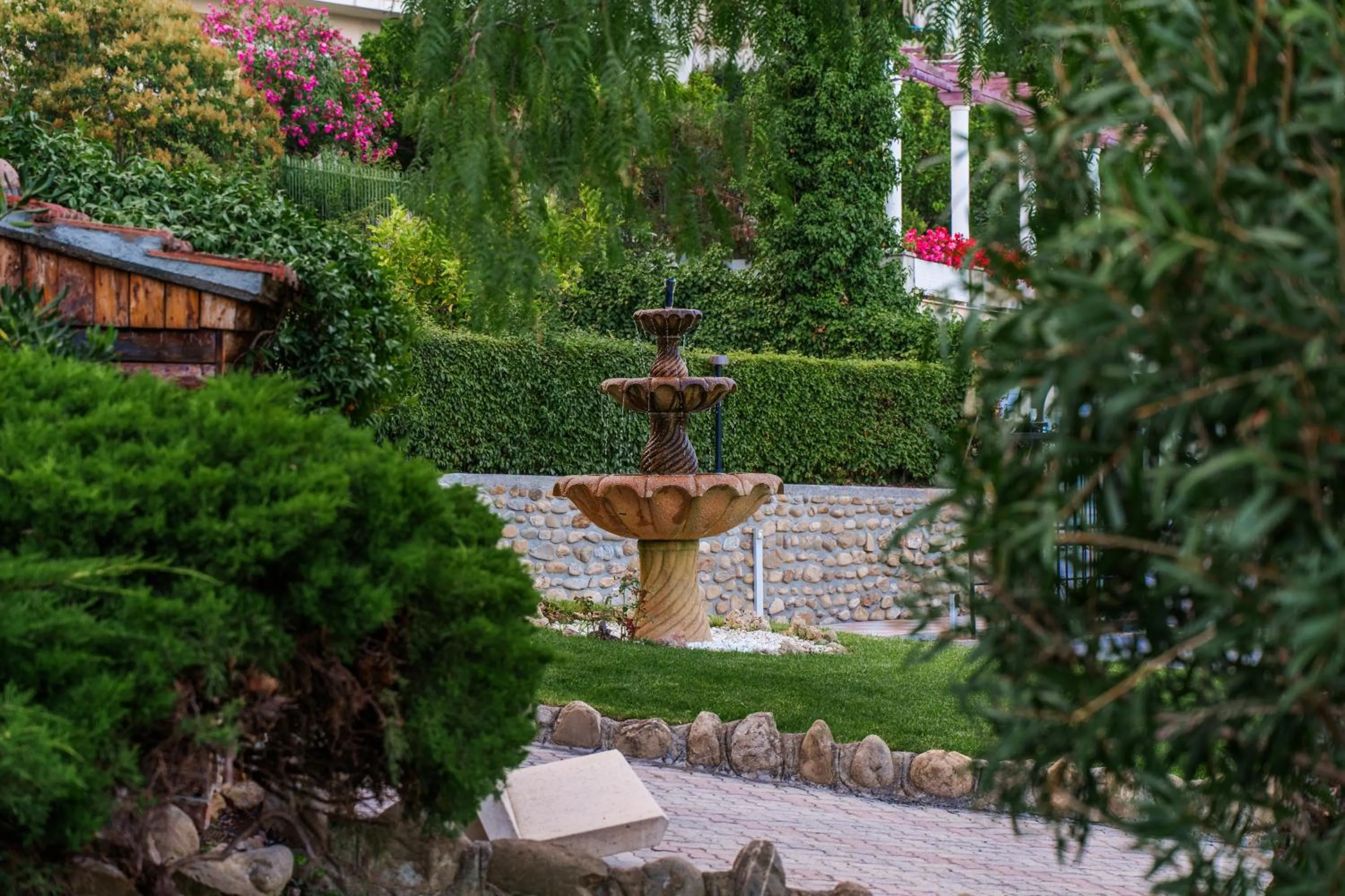 Garden in Hotel Villa Levi