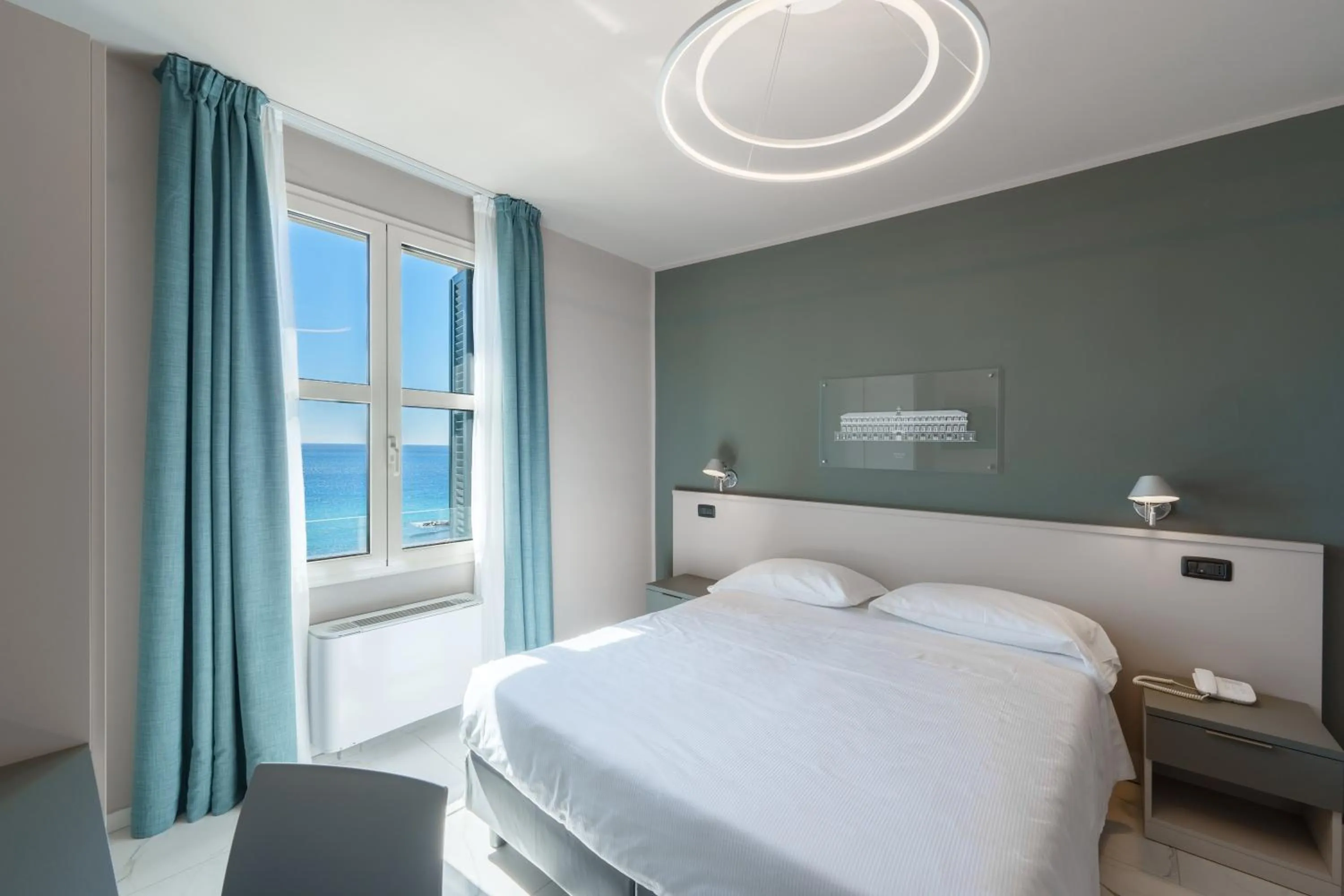 Bed in Hotel Villa Levi