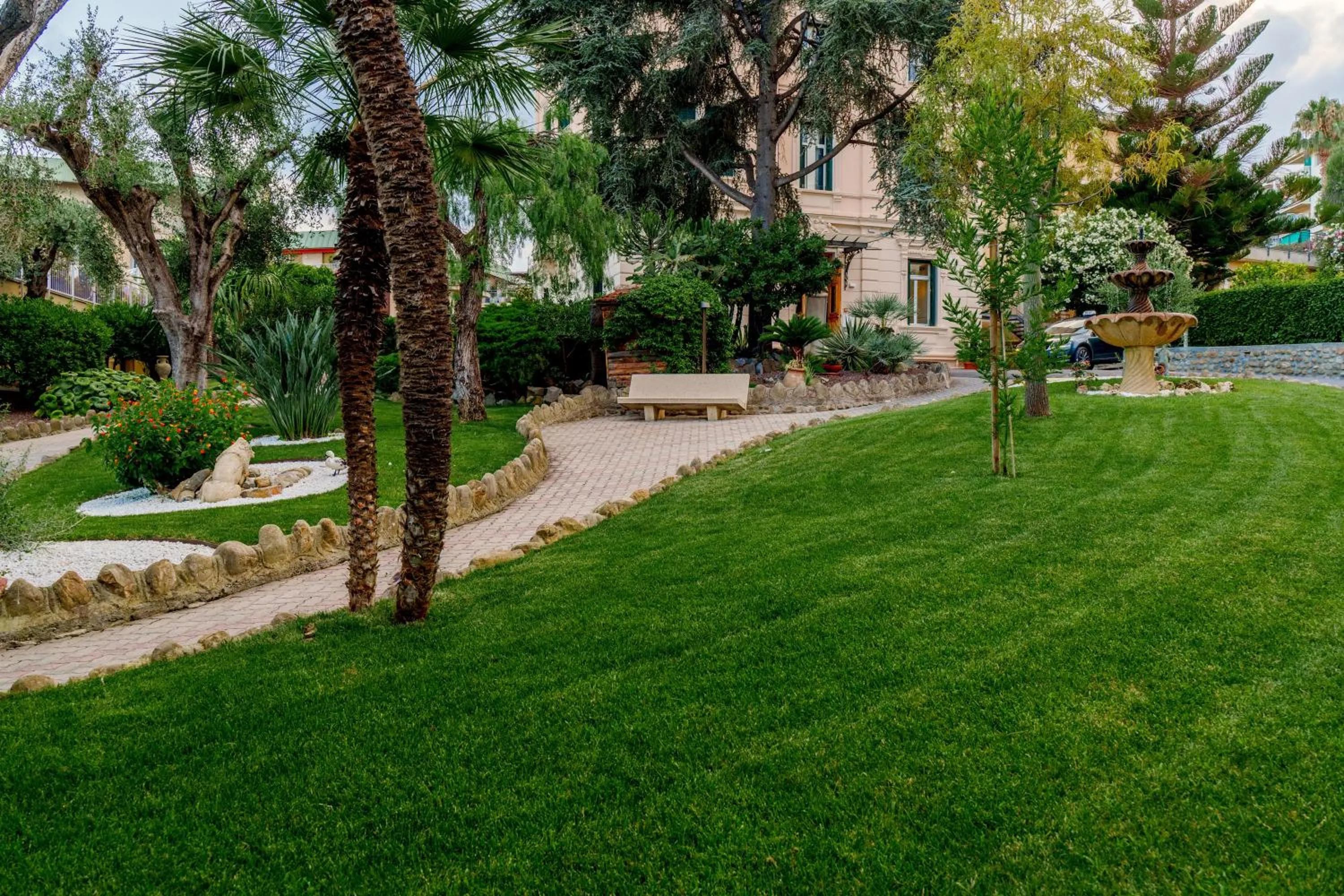 Natural landscape in Hotel Villa Levi