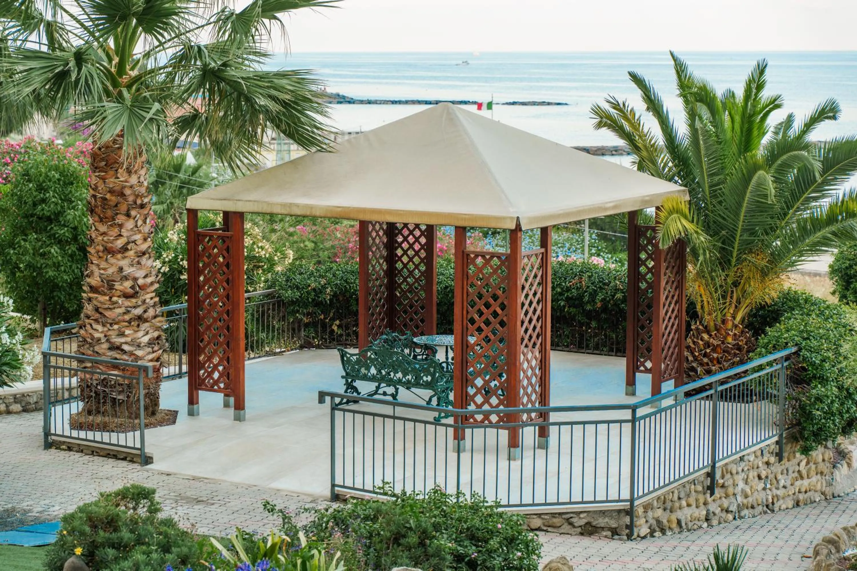 Garden in Hotel Villa Levi