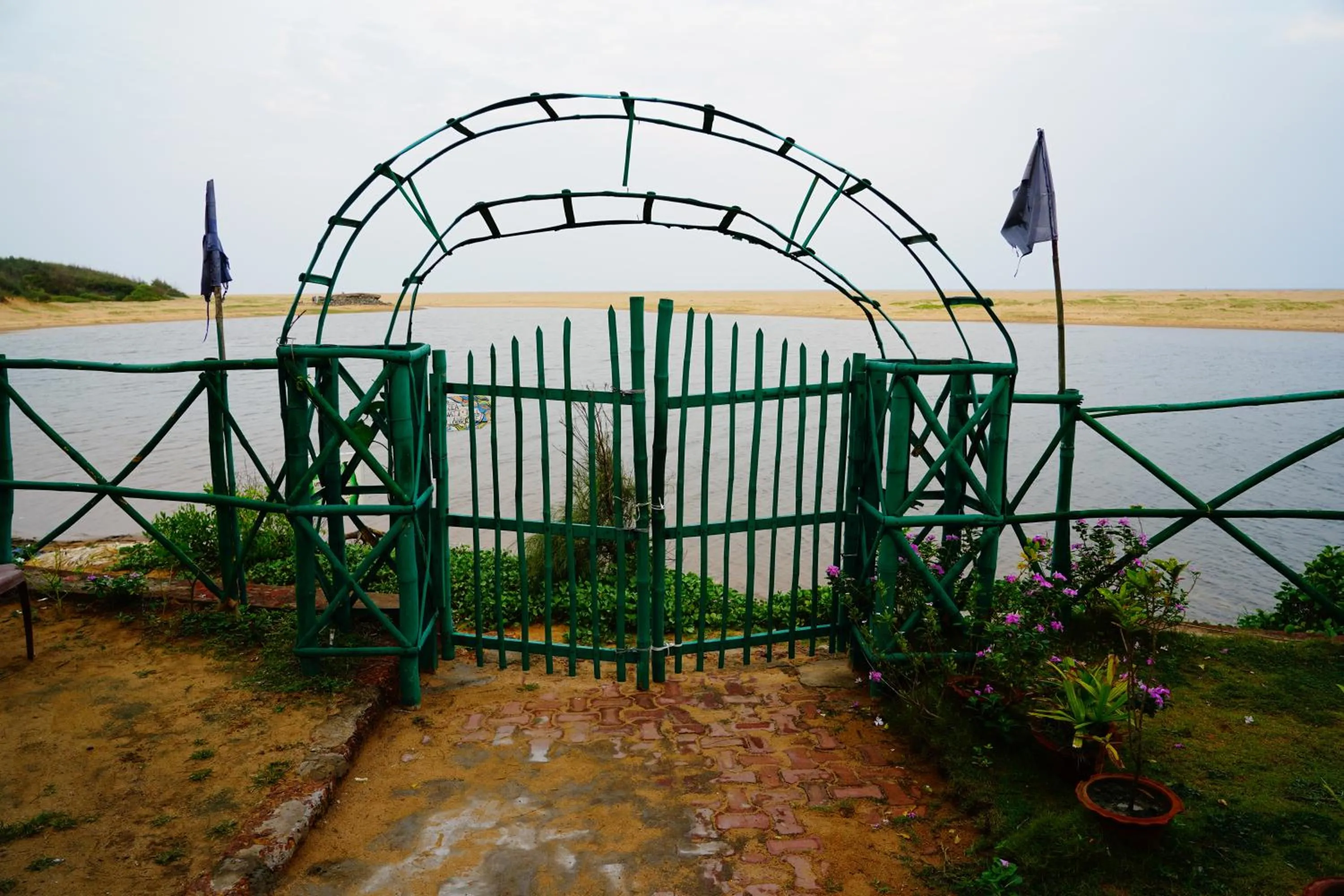 Natural landscape in Lotus an Eco Resort Konark