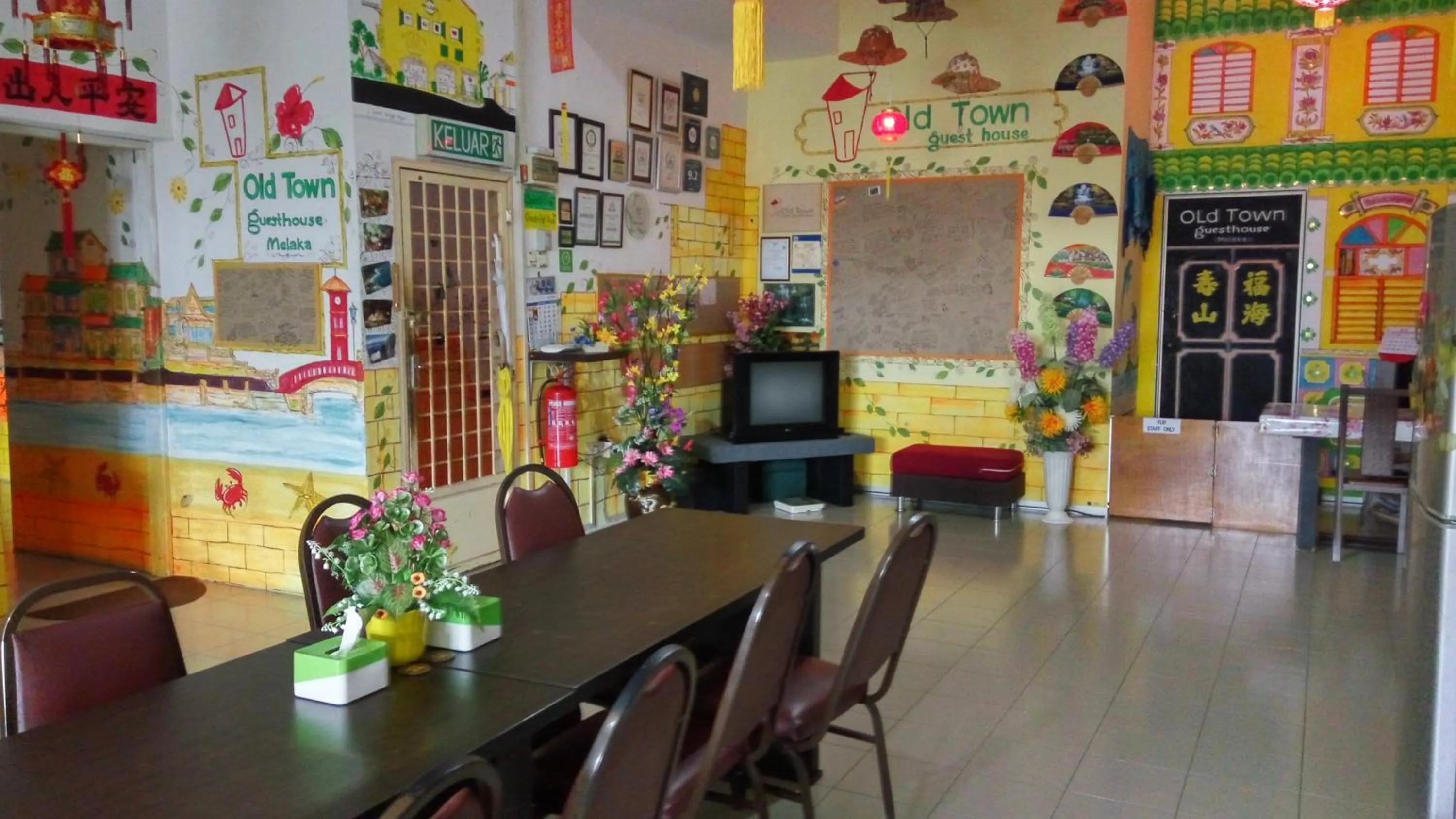 Dining area in Old Town Guest House