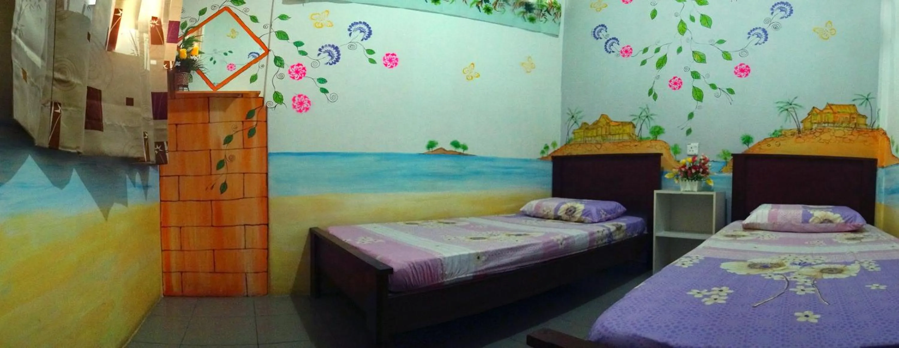 Bed in Old Town Guest House