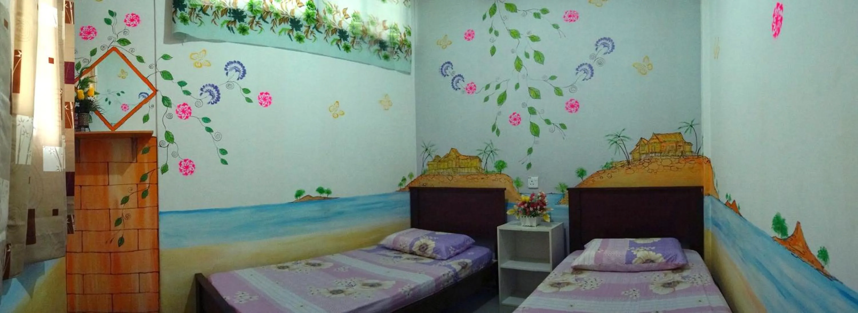 Bed in Old Town Guest House