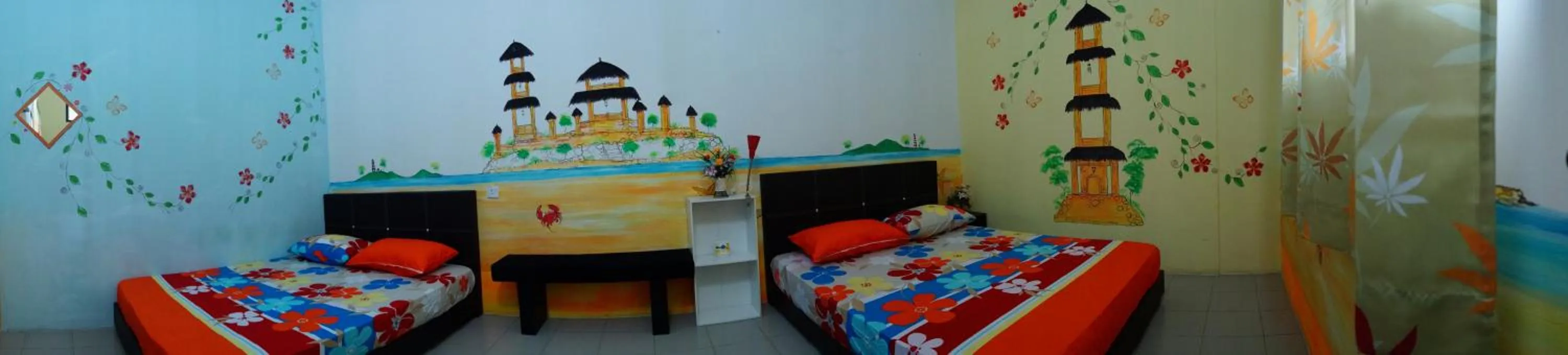 Bedroom, Bed in Old Town Guest House