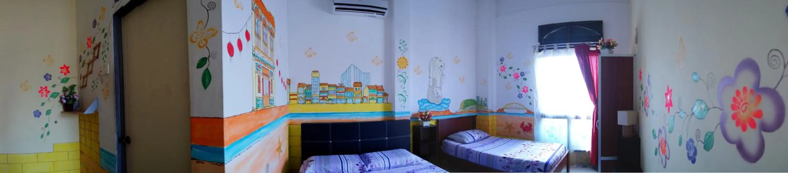 Bedroom, Bed in Old Town Guest House