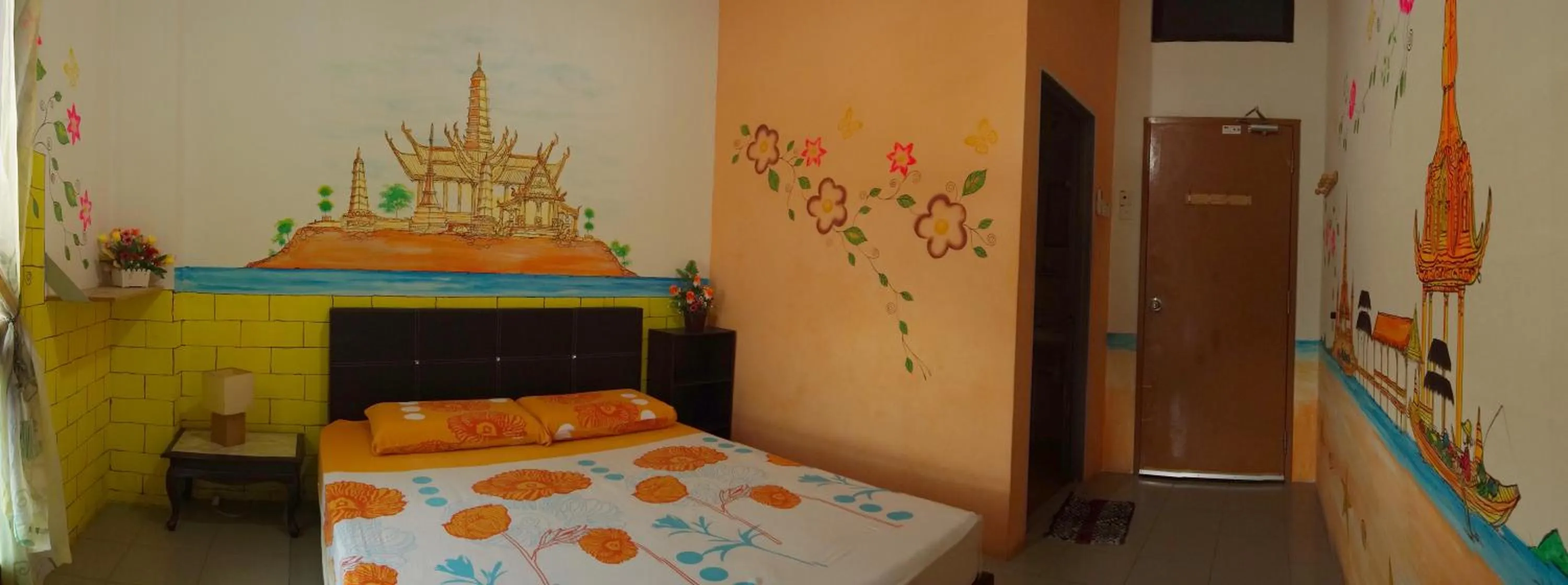 Bedroom, Bed in Old Town Guest House