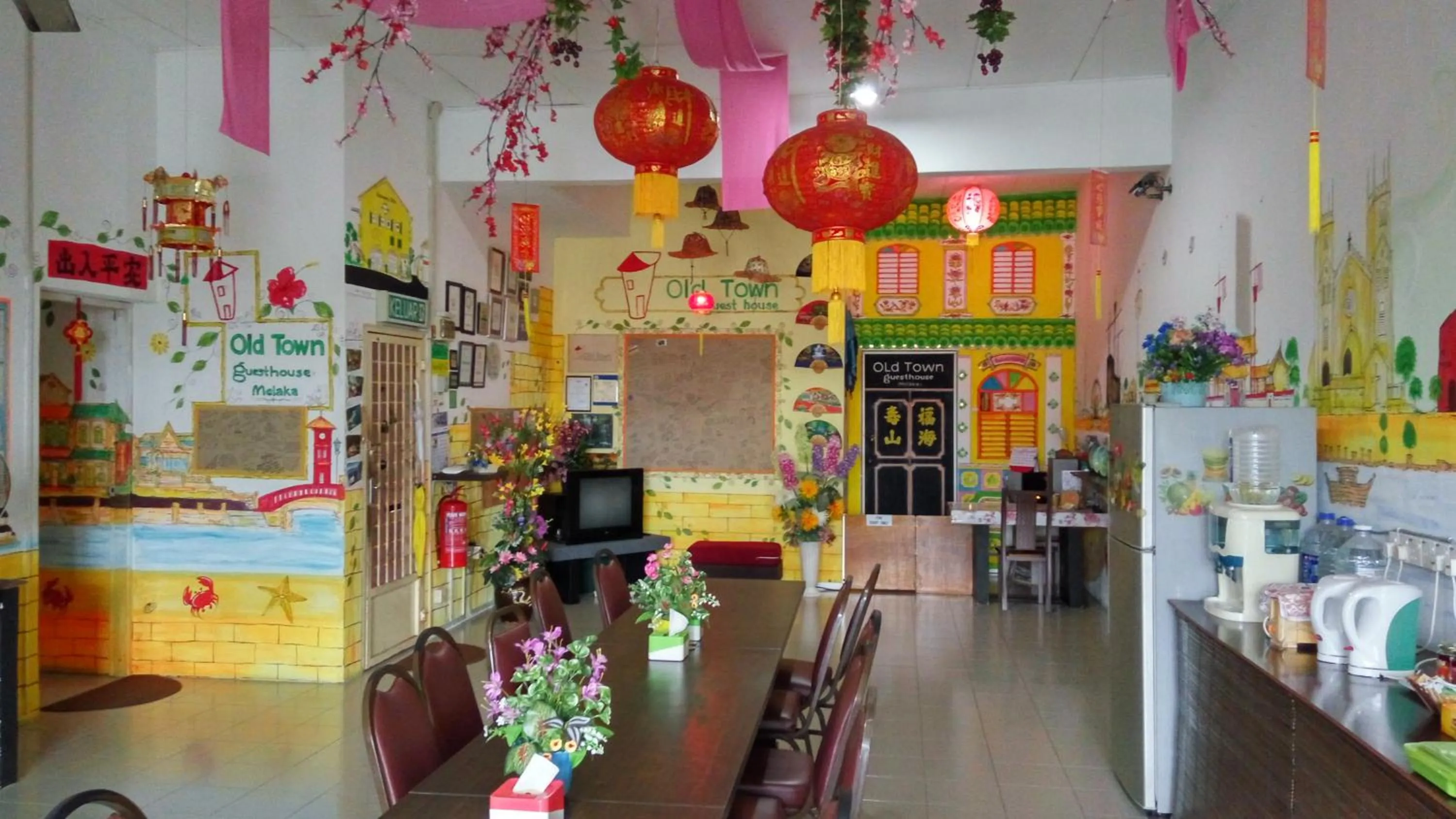 Lobby or reception in Old Town Guest House