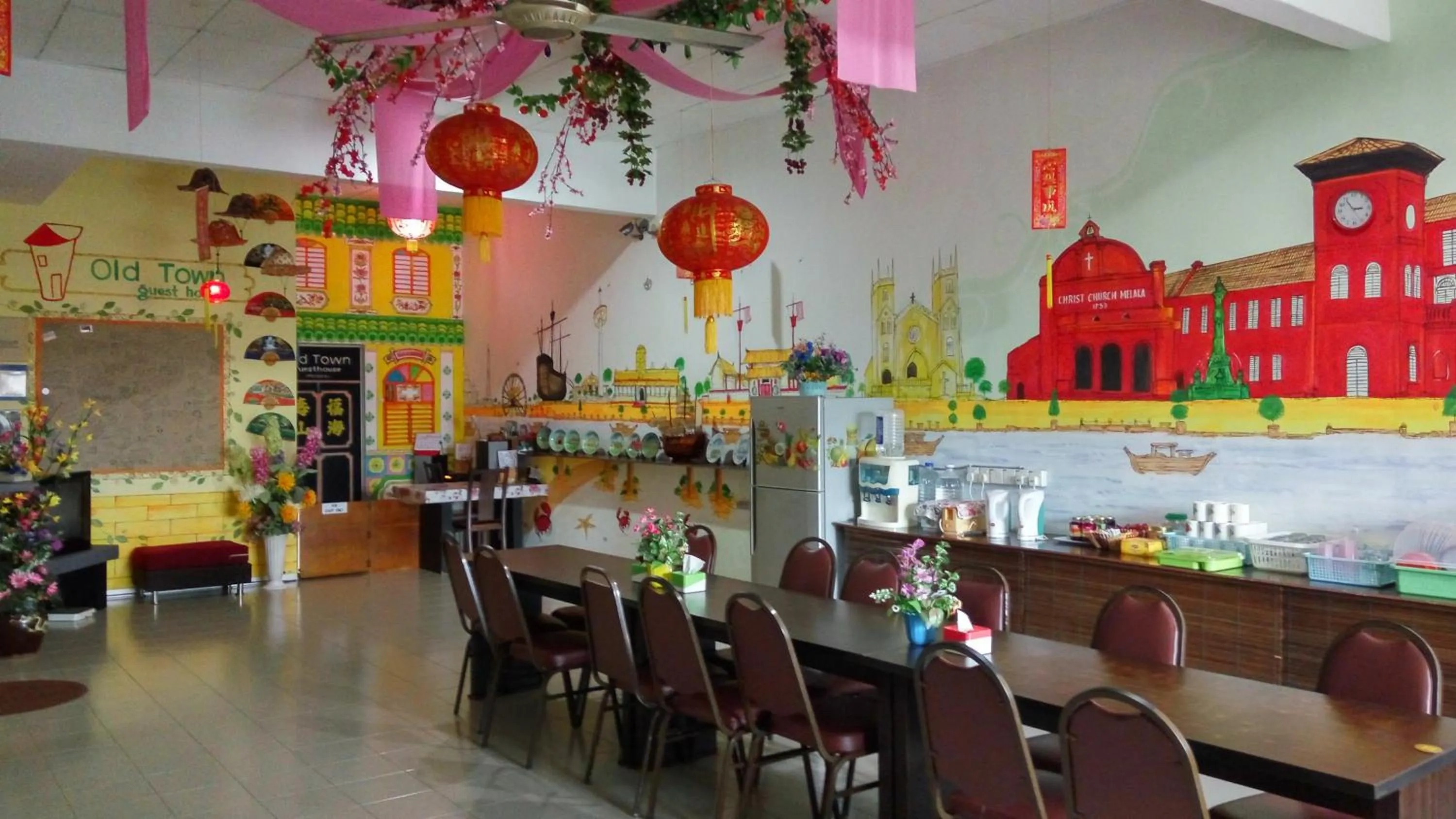 Lounge or bar in Old Town Guest House