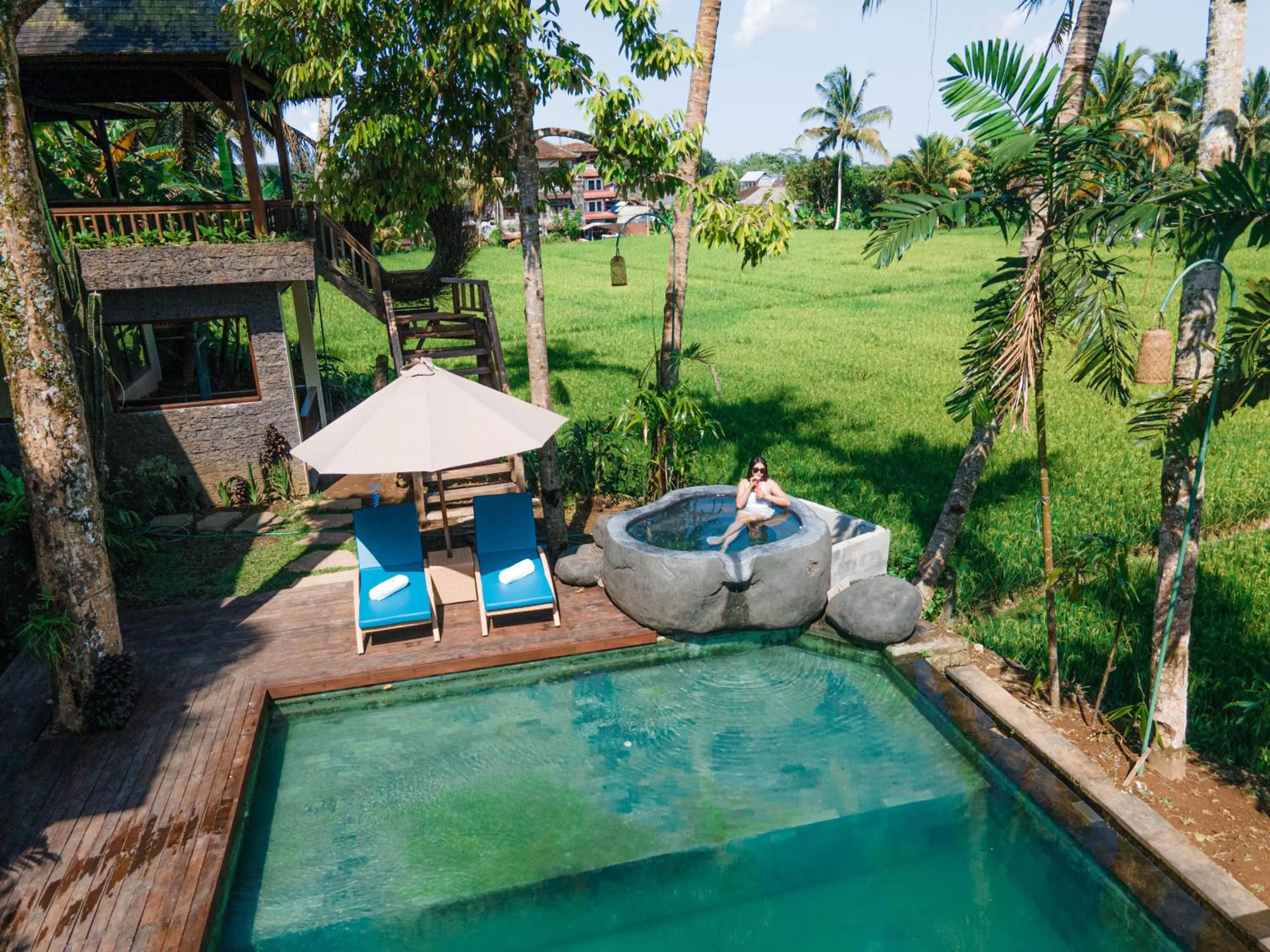 Patio in Uma Linggah Resort by Puri Signatures