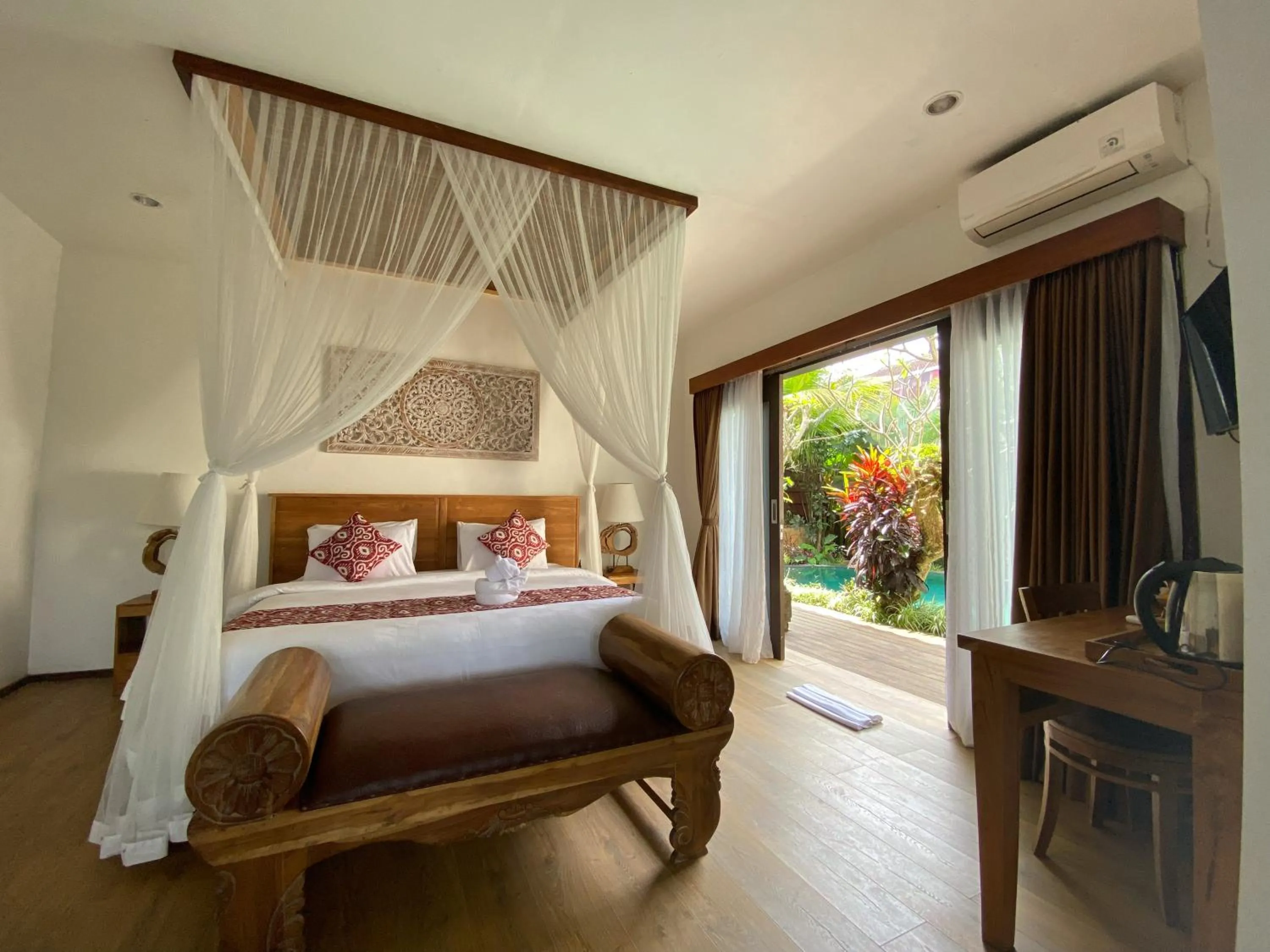 Bed in Uma Linggah Resort by Puri Signatures